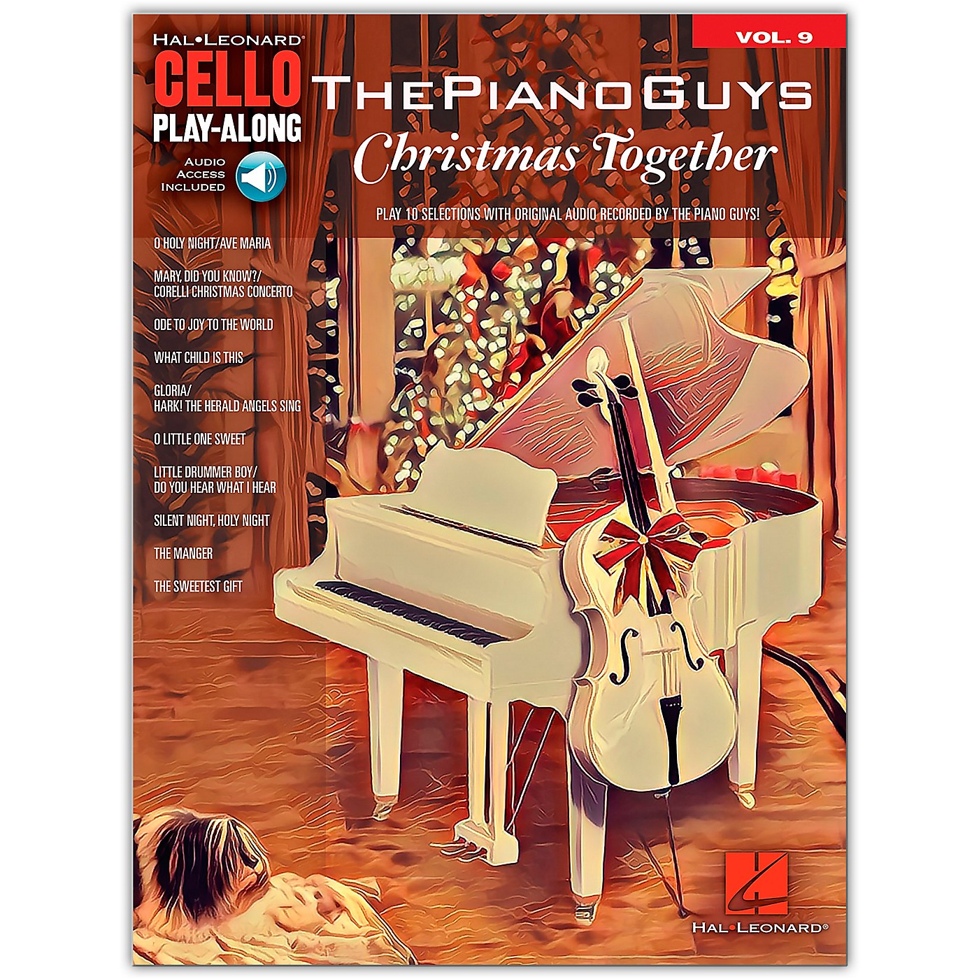 Hal Leonard The Piano Guys-Christmas Together Cello Play-Along Volume 9 Book/Audio Online thumbnail