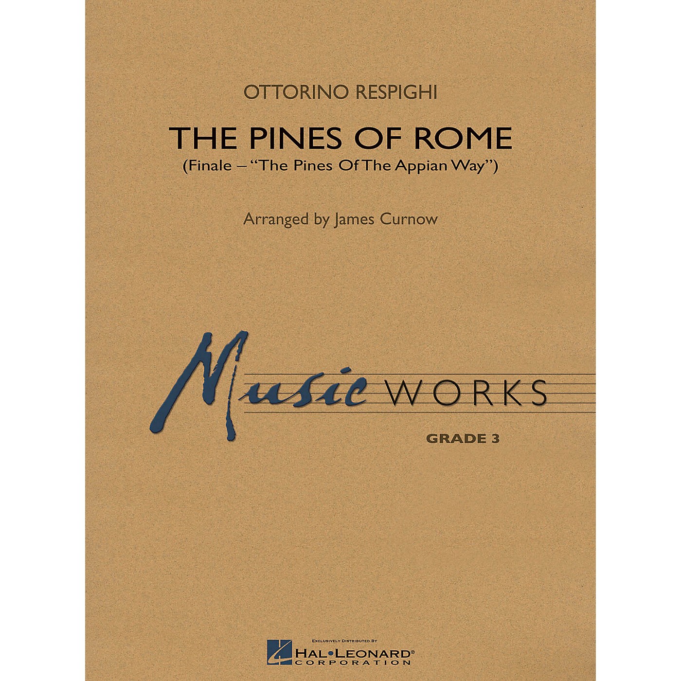 Hal Leonard The Pines of Rome (Finale) Concert Band Level 3 Arranged by James Curnow thumbnail