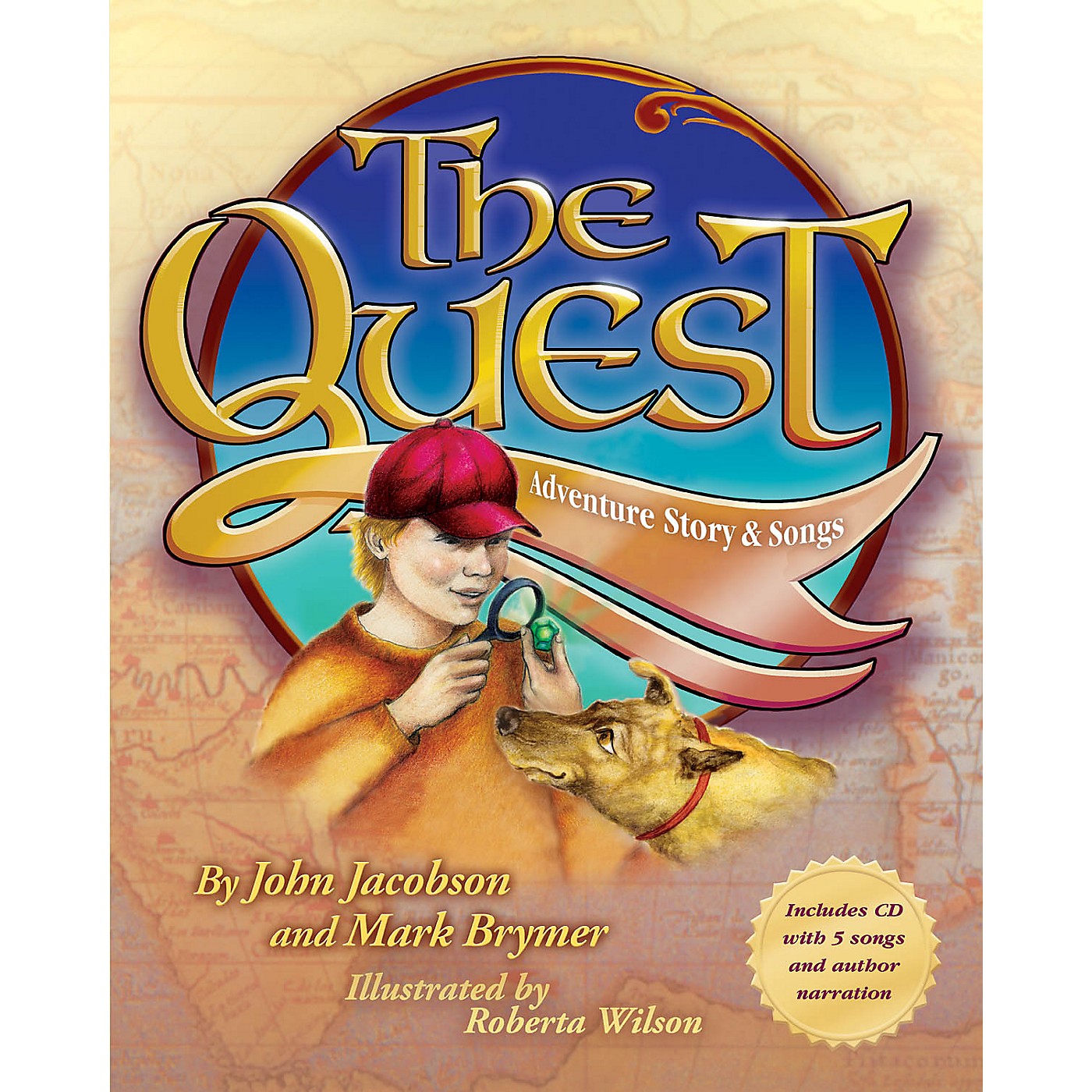 Hal Leonard The Quest (Adventure Story and Songs) Performance Kit with CD Composed by John Jacobson thumbnail