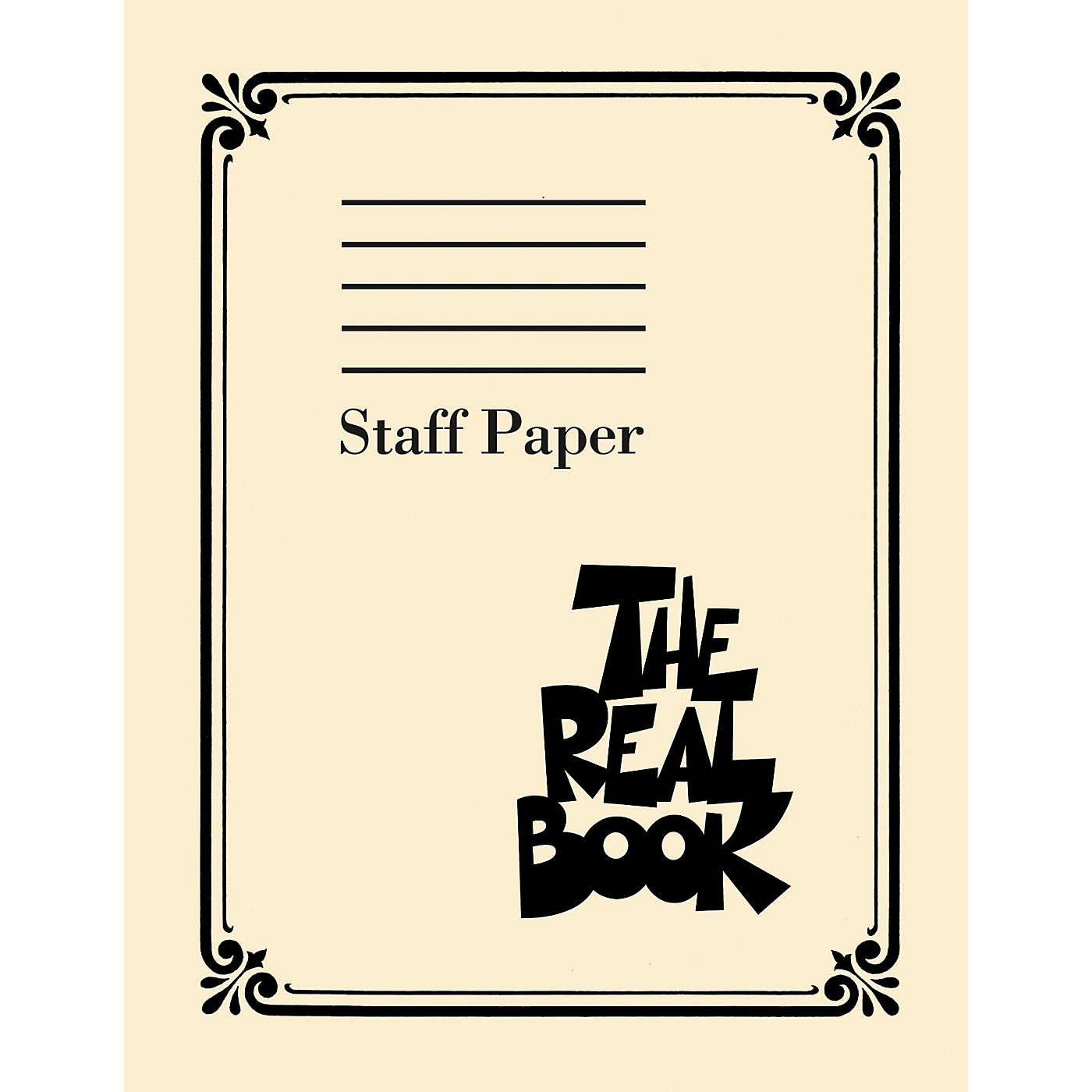 Hal Leonard The Real Book - Staff Paper thumbnail