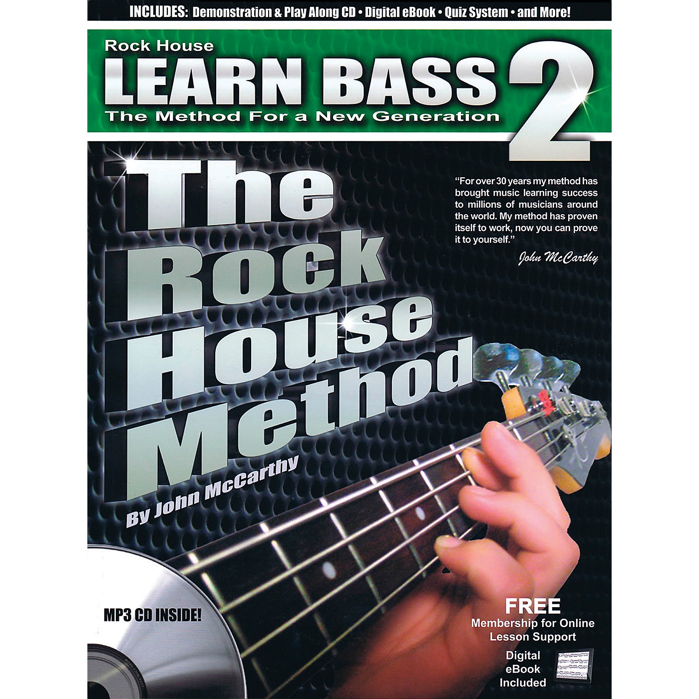 Rock House The Rock House Method - Learn Bass Guitar Book 2 (Book/CD) thumbnail