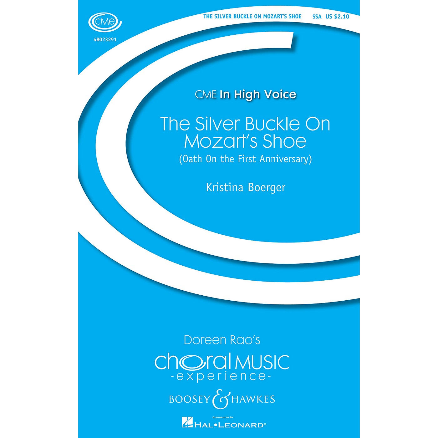 Boosey and Hawkes The Silver Buckle on Mozart's Shoe (CME In High Voice) SSA composed by Kris Boerger thumbnail