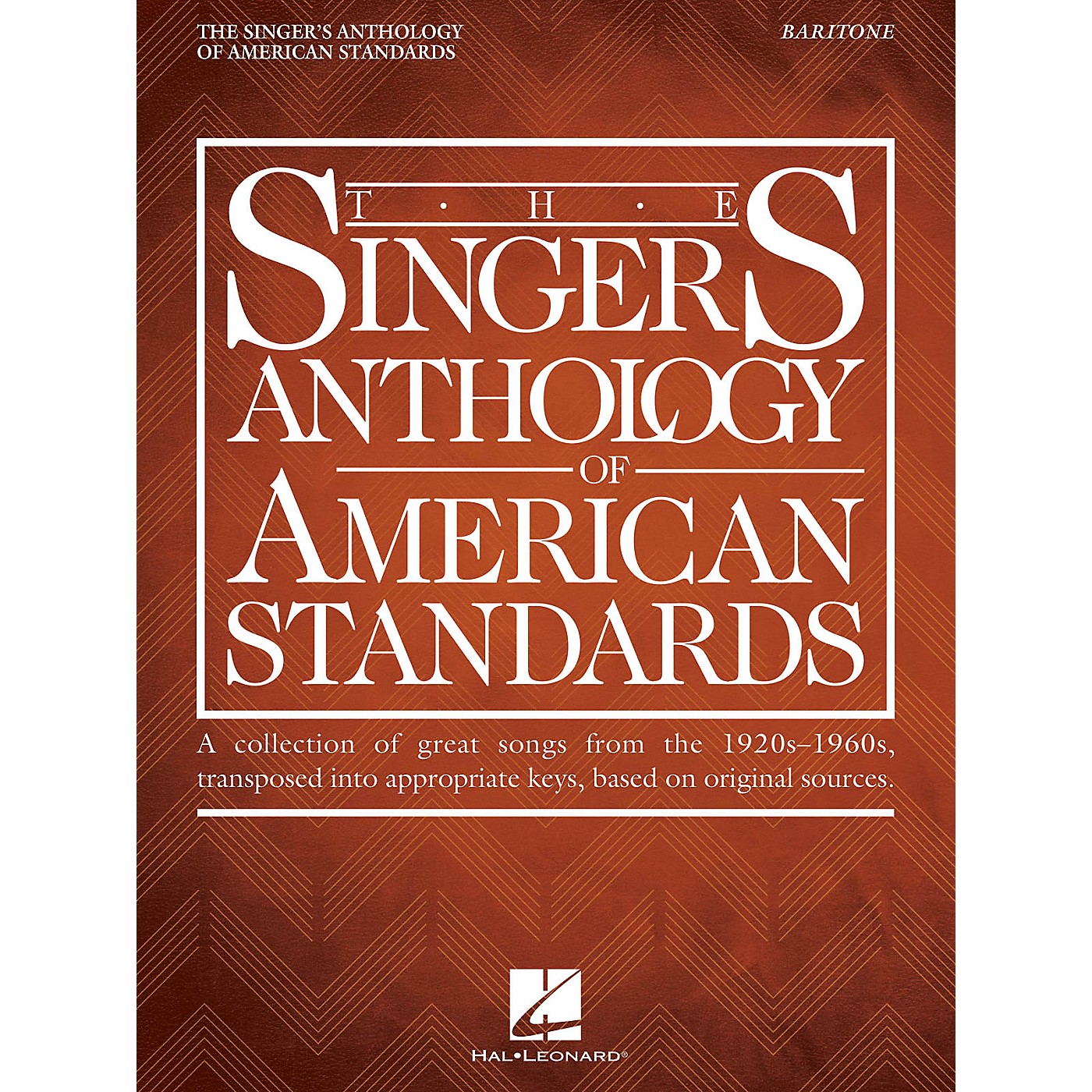 Hal Leonard The Singer's Anthology of American Standards Baritone Edition Vocal Songbook thumbnail