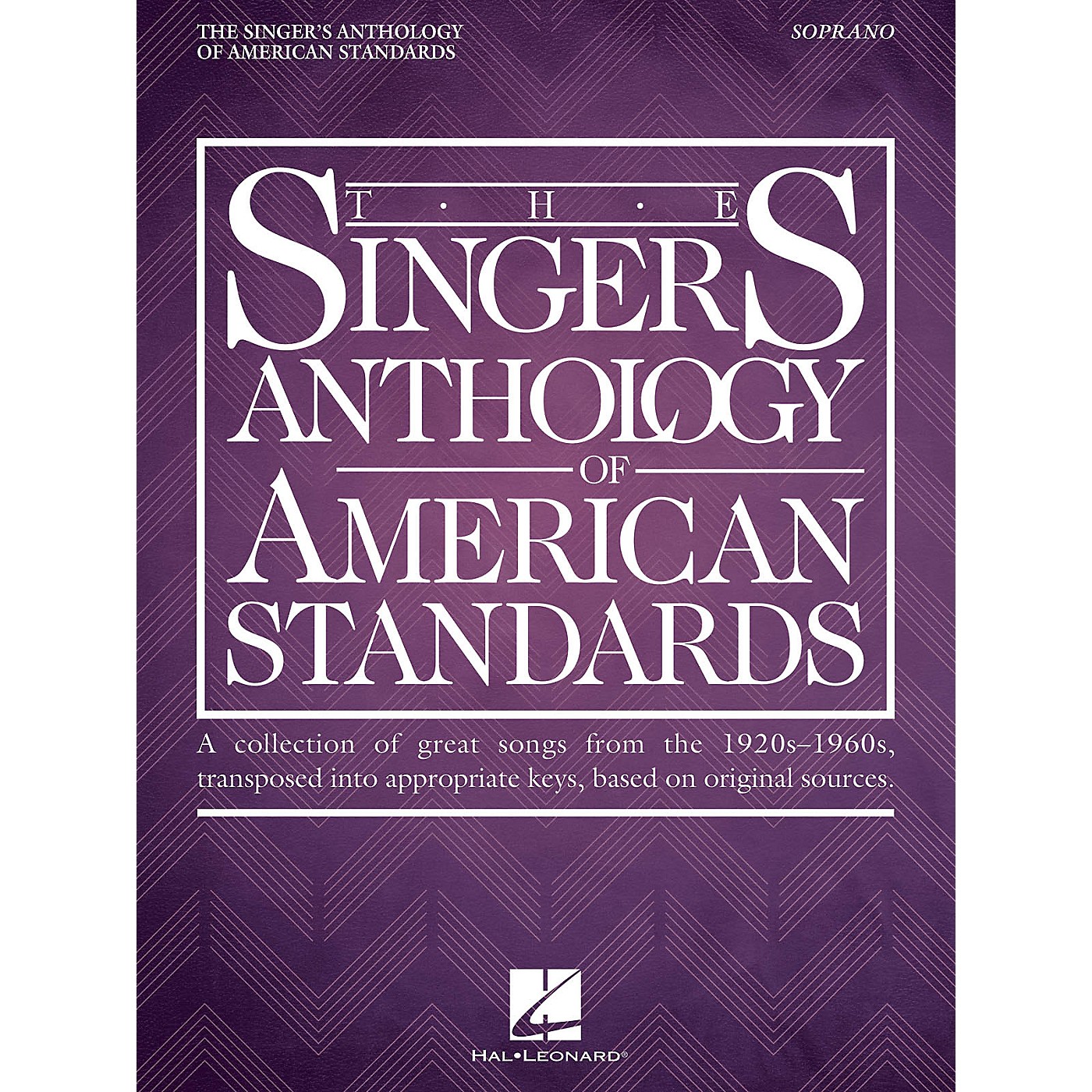 Hal Leonard The Singer's Anthology of American Standards Soprano Edition Vocal Songbook thumbnail