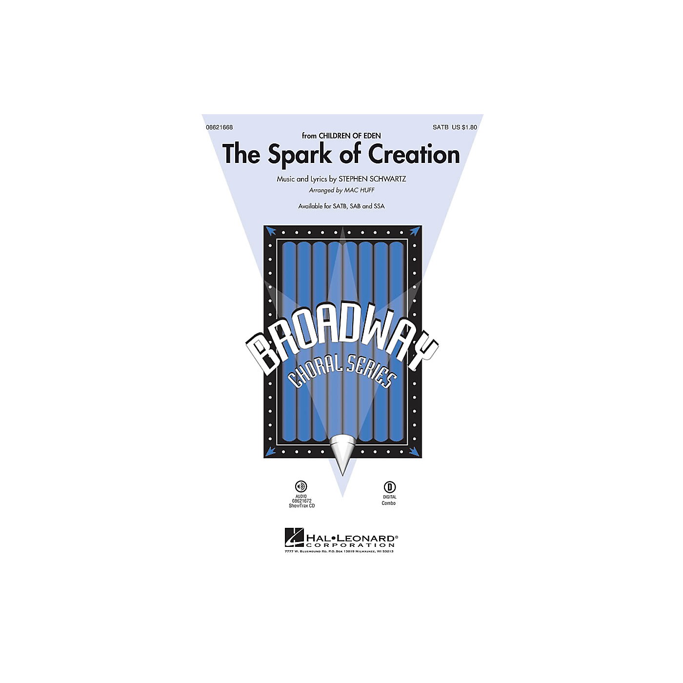 Hal Leonard The Spark of Creation (from Children of Eden) SAB Arranged by Mac Huff thumbnail