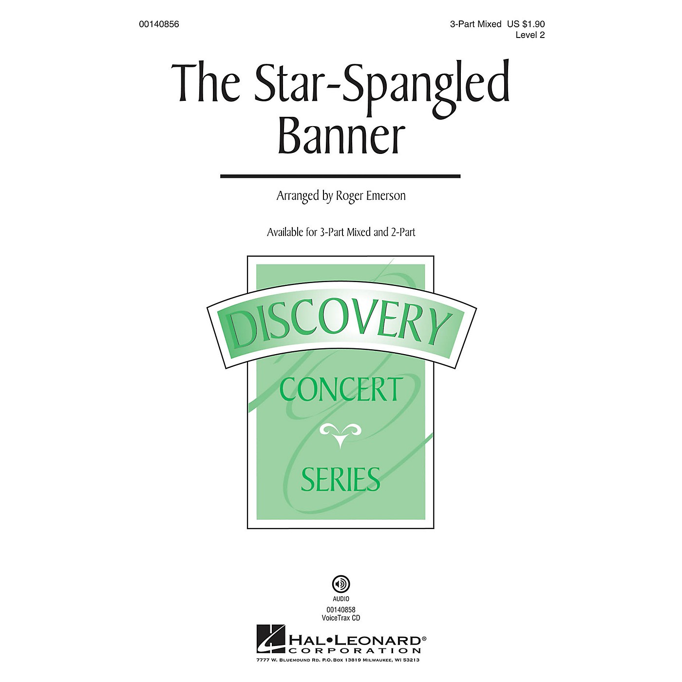 Hal Leonard The Star Spangled Banner (Discovery Level 2) VoiceTrax CD Arranged by Roger Emerson thumbnail