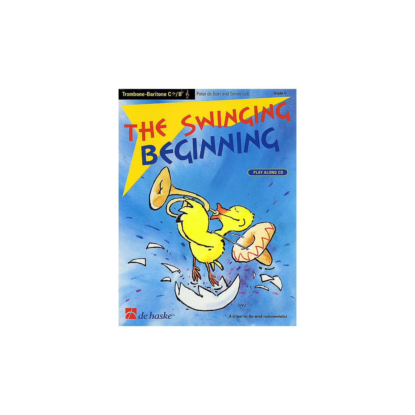 De Haske Music The Swinging Beginning (Trombone) De Haske Play-Along Book Series thumbnail