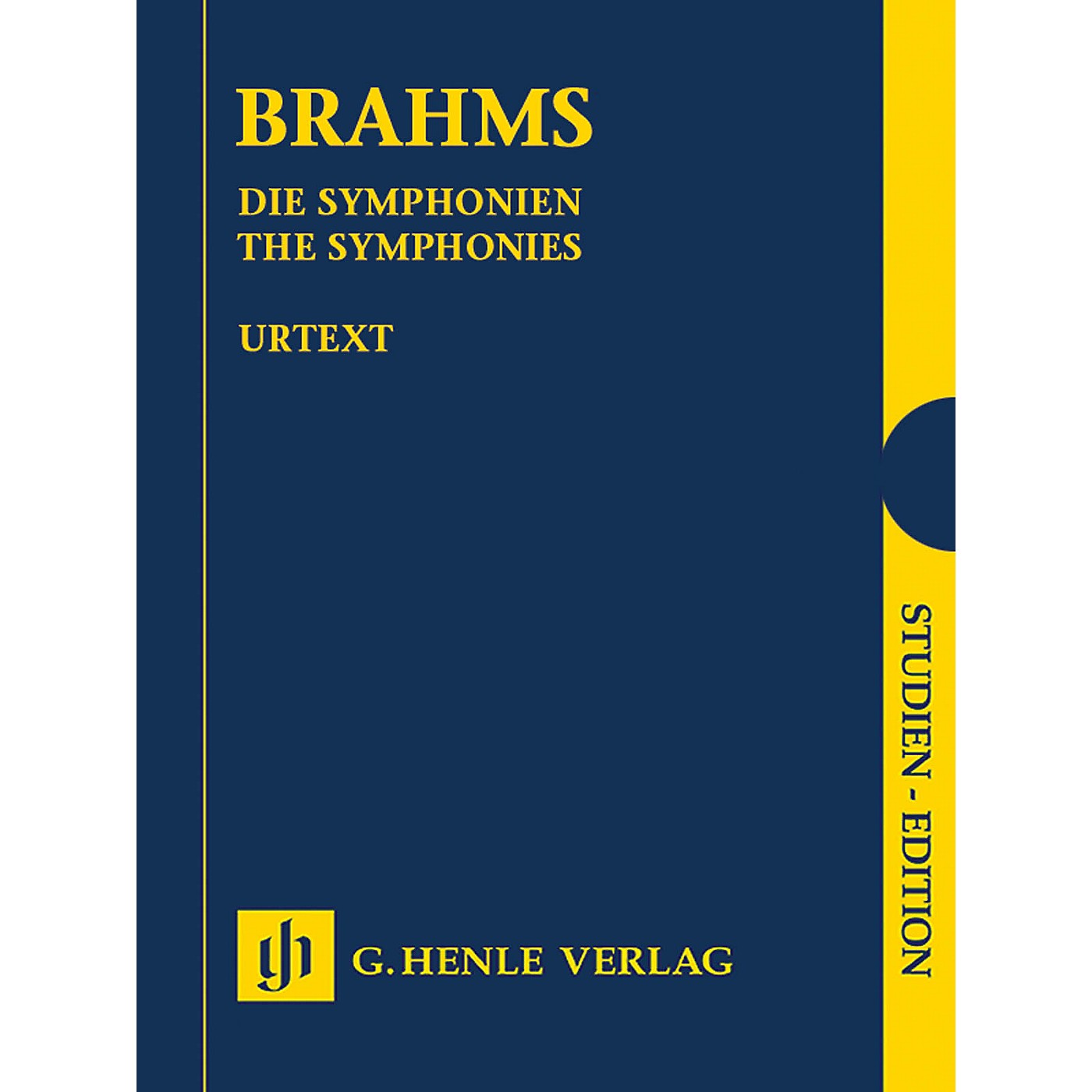 G. Henle Verlag The Symphonies Henle Study Scores Series Hardcover Composed by Johannes Brahms Edited by Michael Struck thumbnail