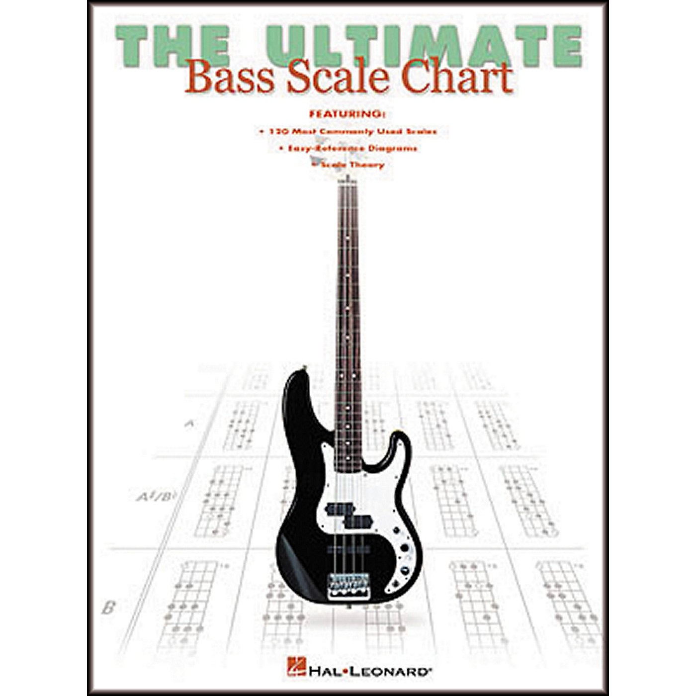 Hal Leonard The Ultimate Bass Scale Chart Book - Woodwind & Brasswind