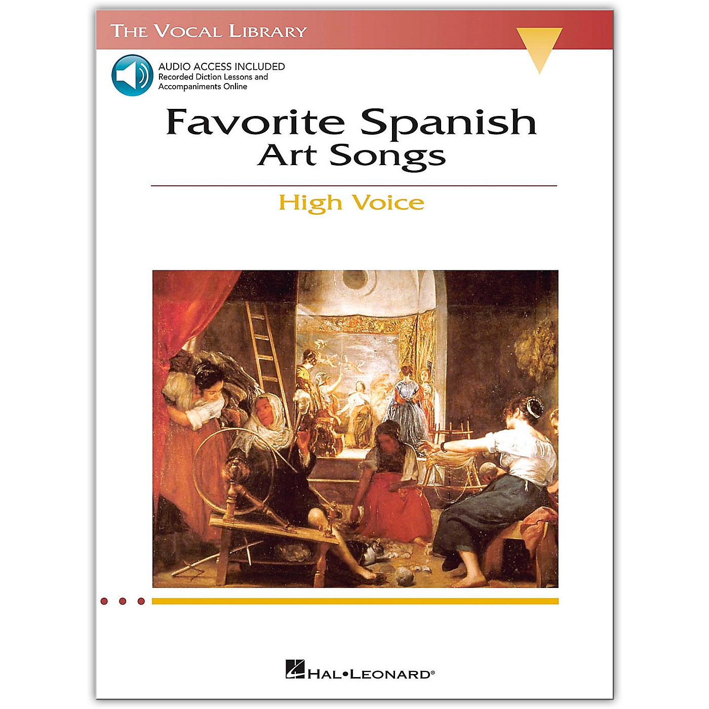Hal Leonard The Vocal Library Series: Favorite Spanish Art Songs for High Voice (Book/Online Audio) thumbnail