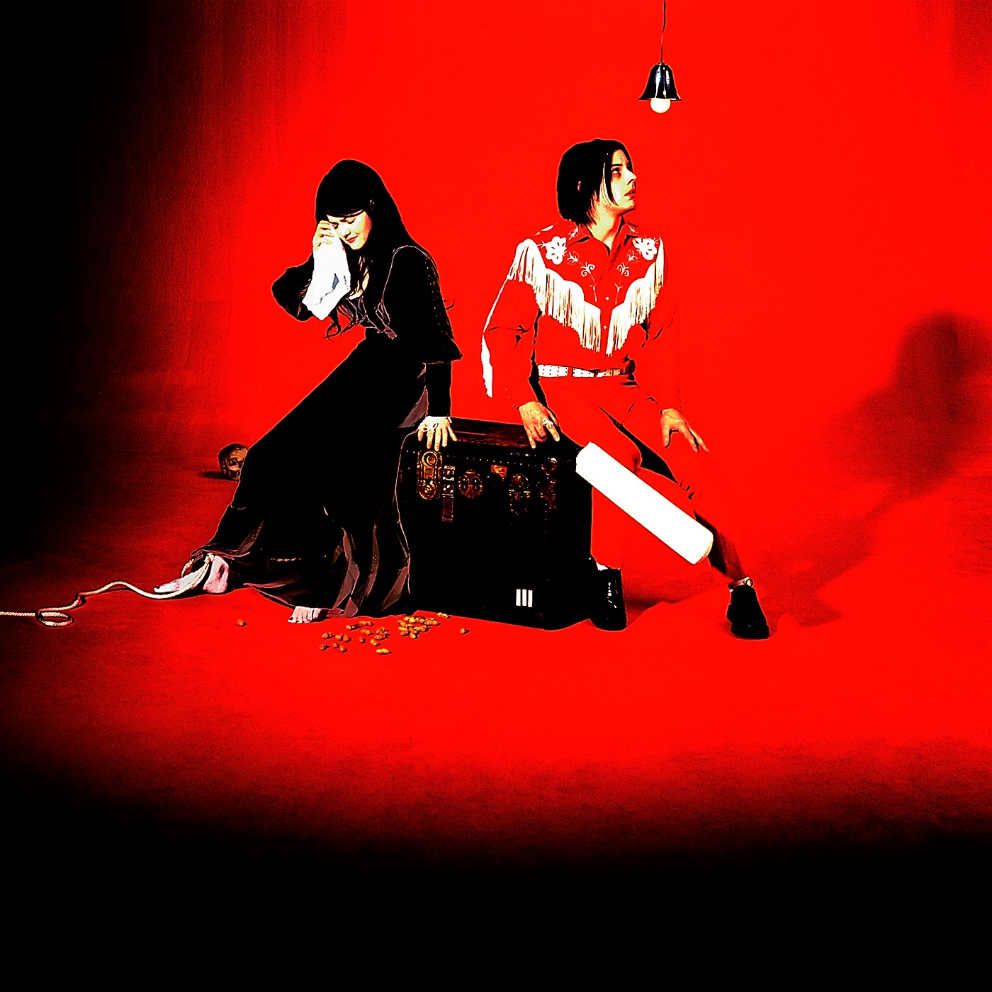 Sony The White Stripes - Elephant (20th Anniversary) (Red Smoke & Clear with Red & Black Smoke Color Vinyl) [2 LP] thumbnail