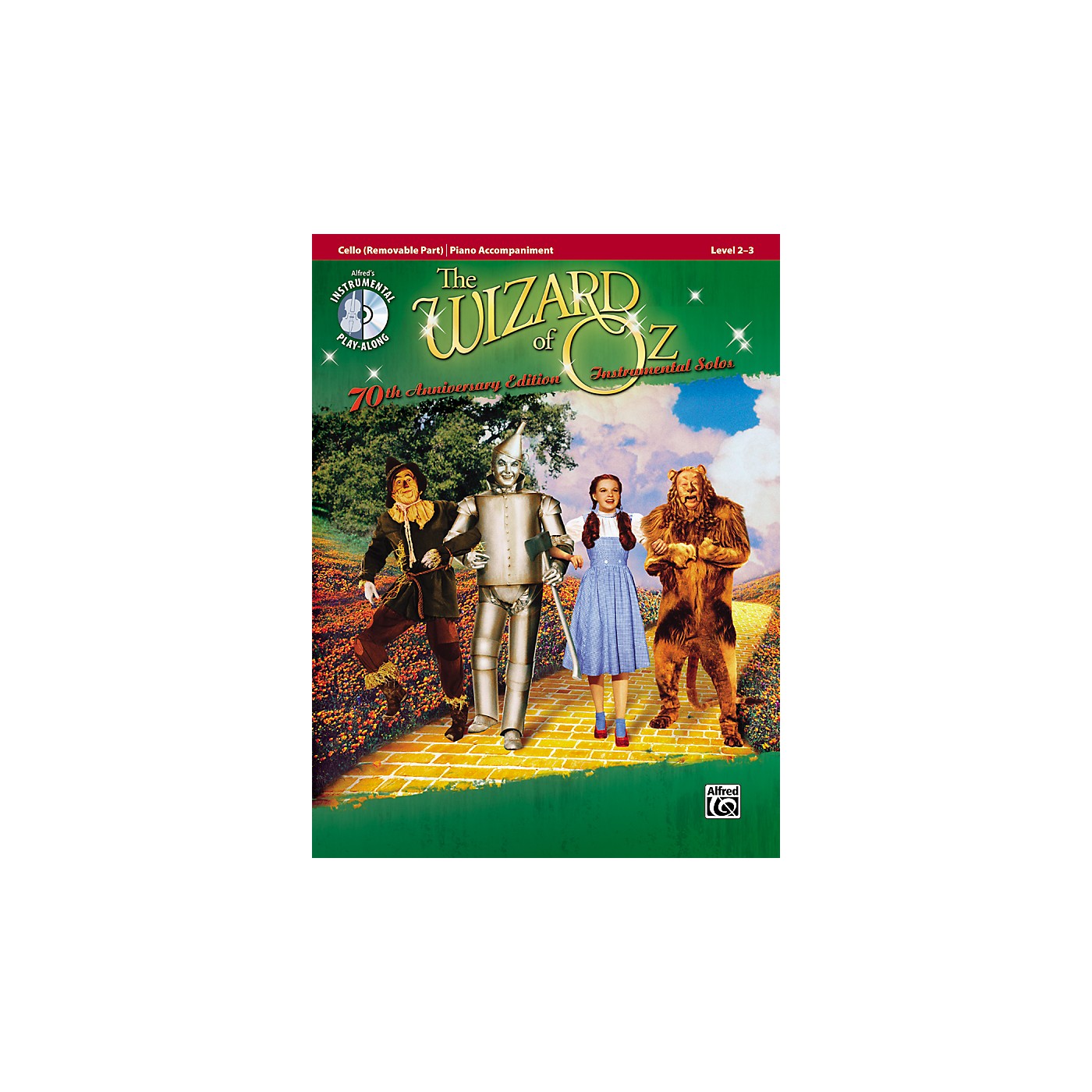Alfred The Wizard of Oz 70th Anniversary Edition Instrumental Solos: Cello (Songbook/CD) thumbnail