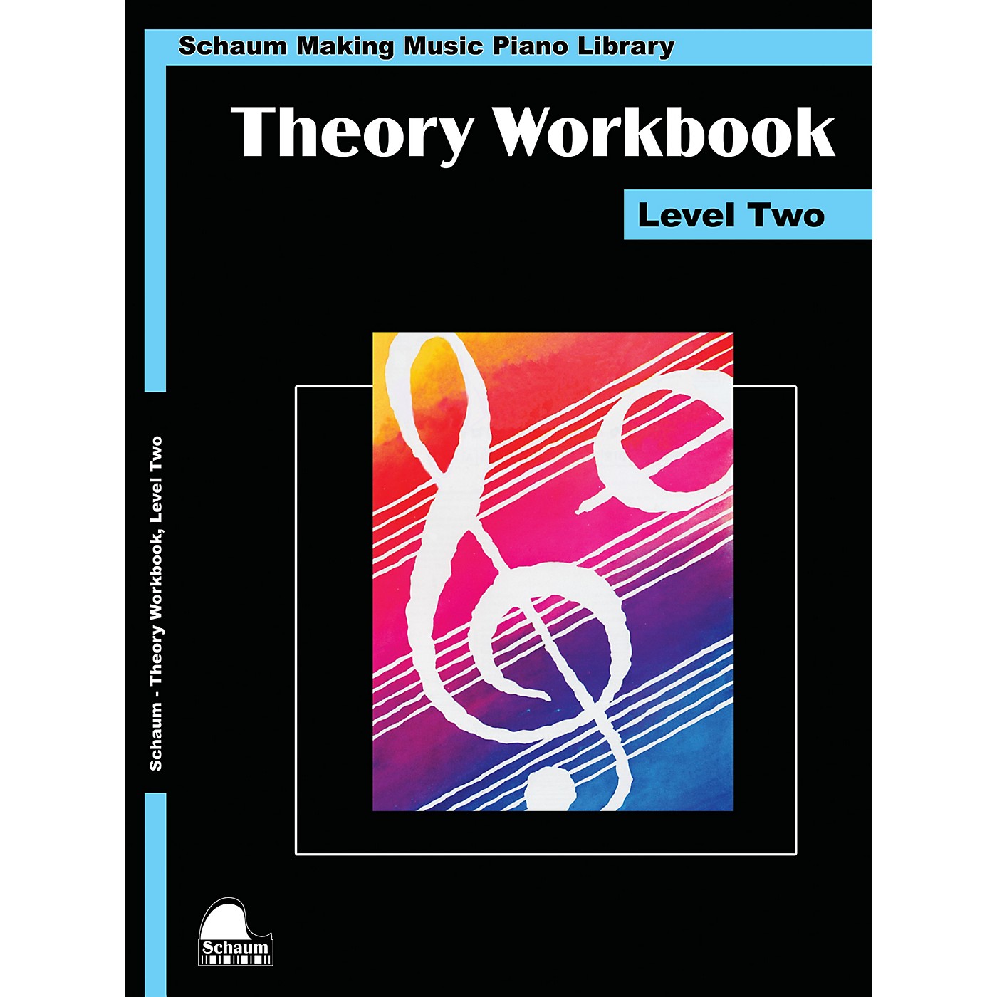 Schaum Theory Workbook - Level 2 Educational Piano Book by Wesley Schaum thumbnail