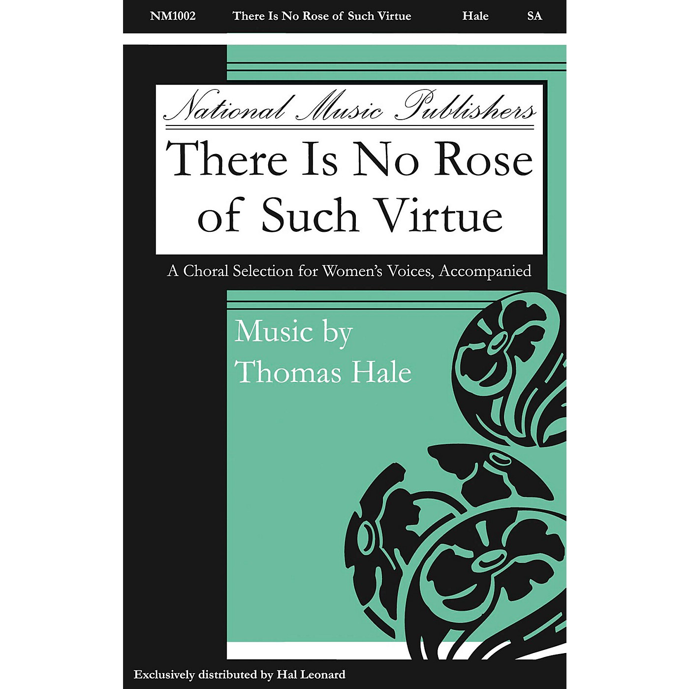 National Music Publishers There Is No Rose of Such Virtue 2-Part composed by Hale Thomas thumbnail
