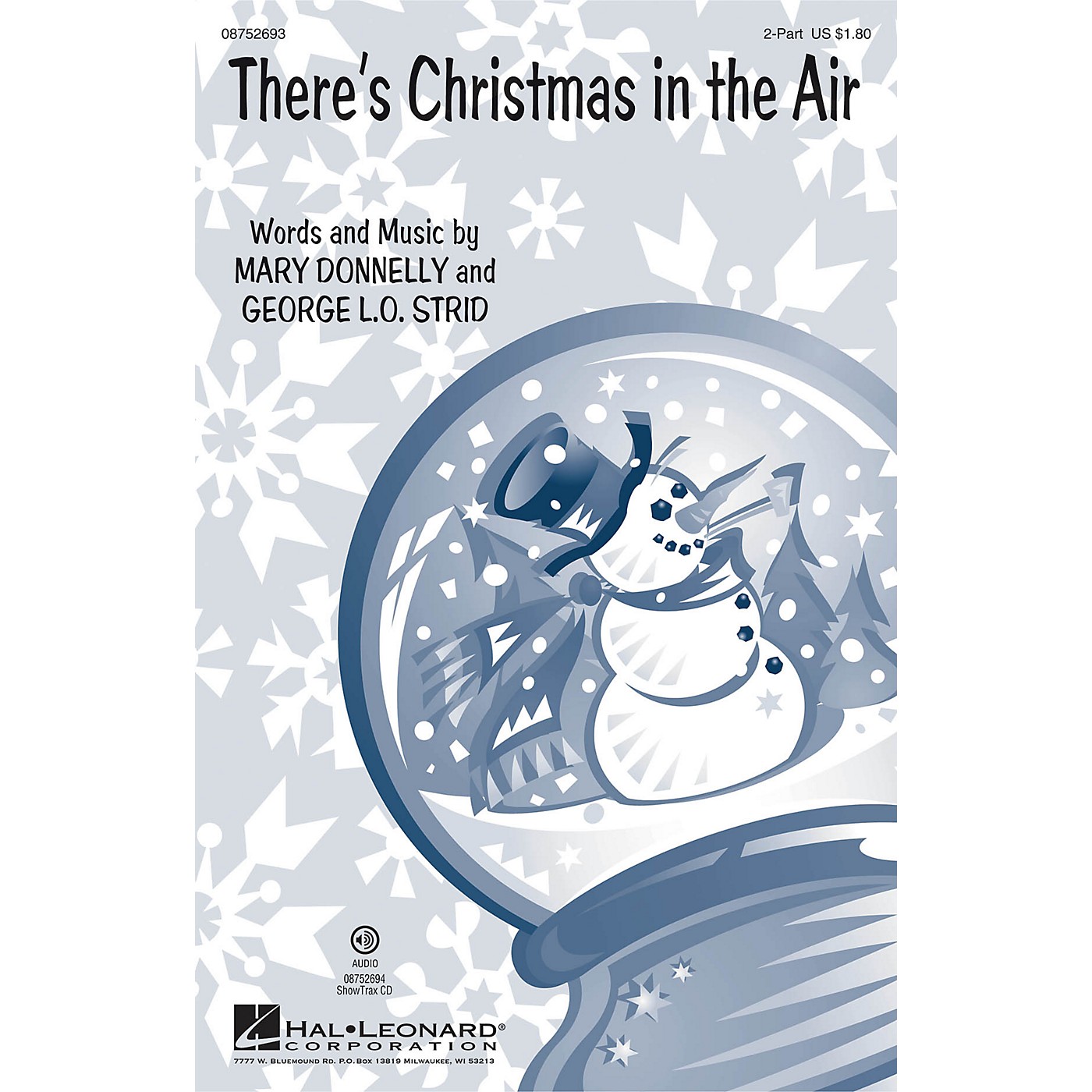 Hal Leonard There's Christmas in the Air CD Composed by Mary Donnelly thumbnail