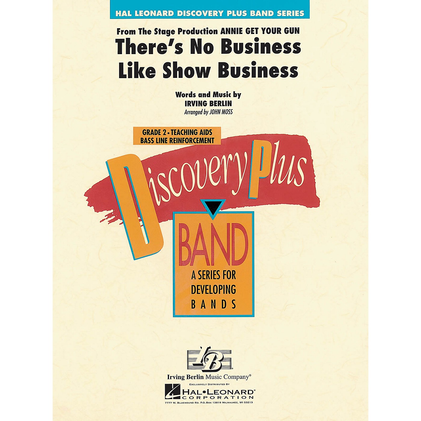 Hal Leonard There's No Business Like Show Business - Discovery Plus Concert Band Series arranged by John Moss thumbnail