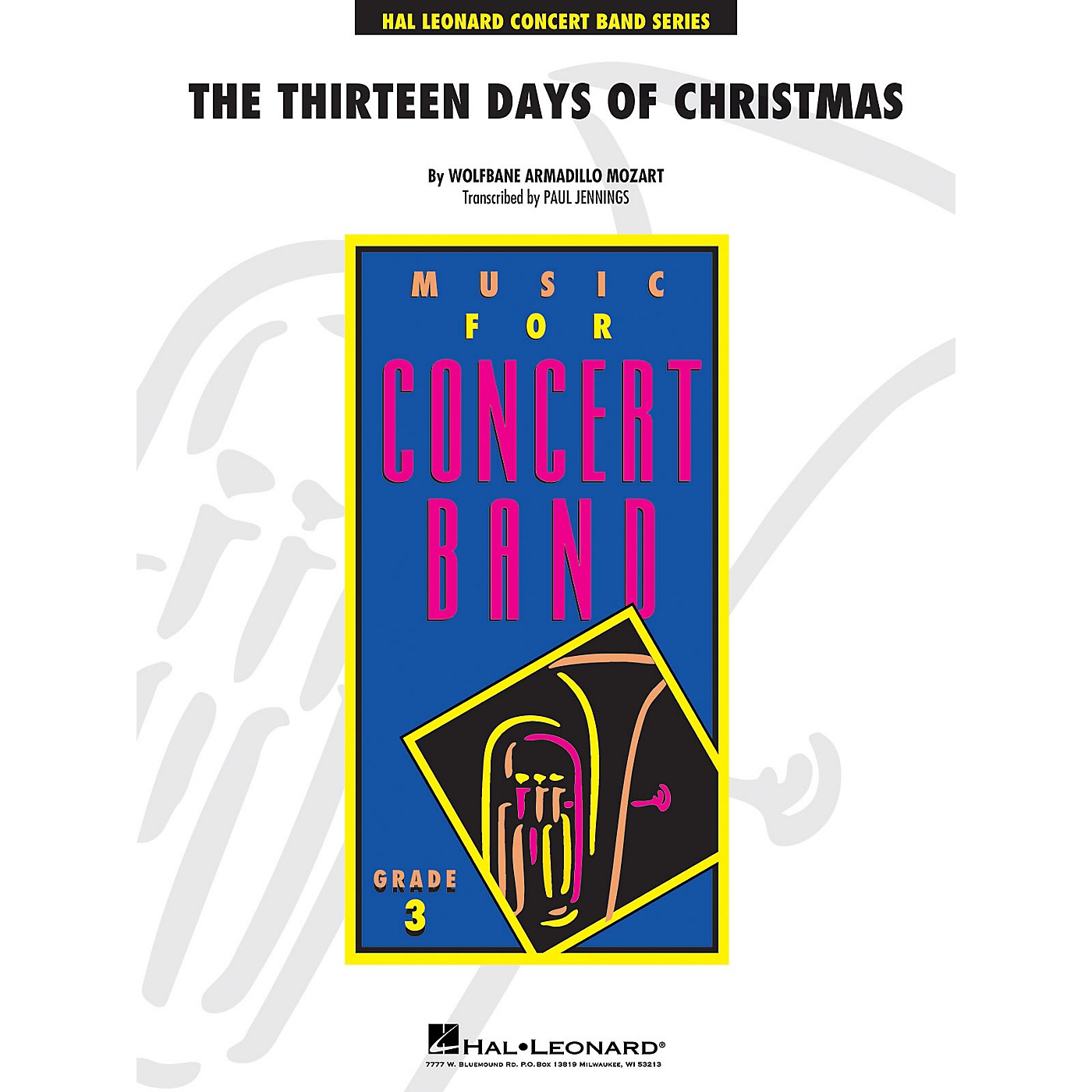 Hal Leonard Thirteen Days Of Christmas - Young Concert Band Level 3 arranged by Paul Jennings thumbnail
