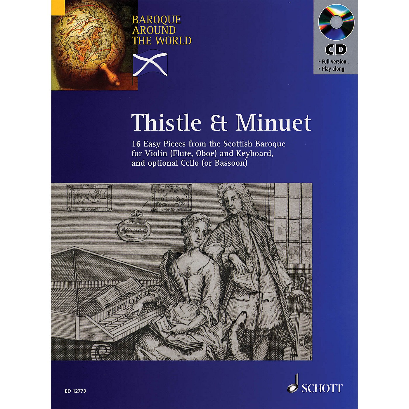 Schott Thistle & Minuet Schott Series Composed by Various Edited by David Johnson thumbnail