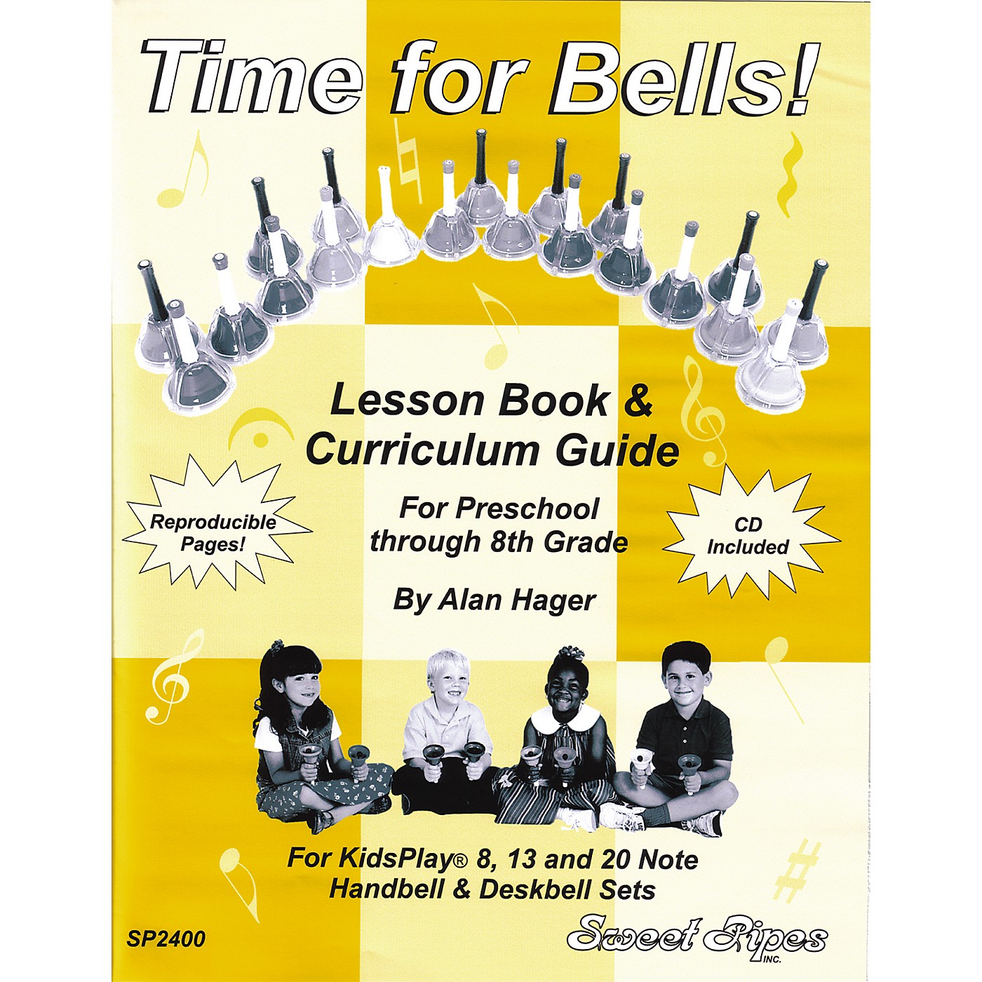 Sweet Pipes Time for Bells - Handbell Lesson Book thumbnail