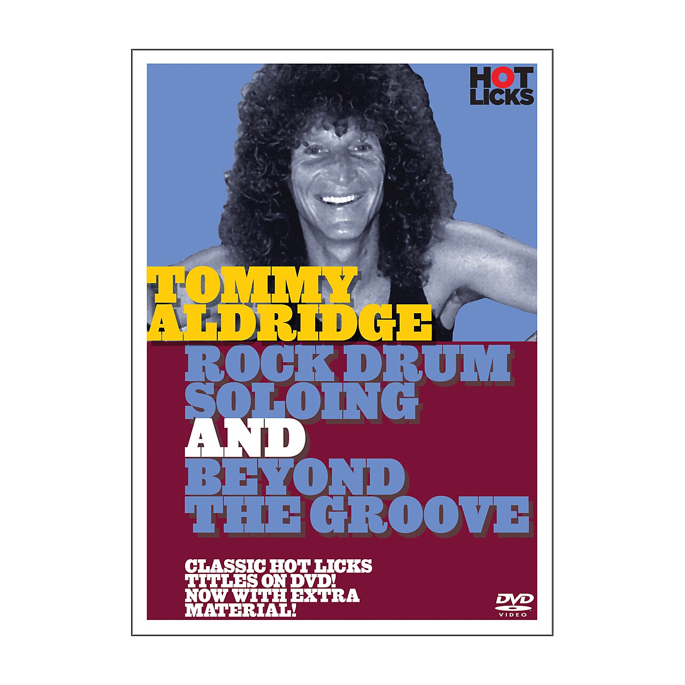 Music Sales Tommy Aldridge Rock Drum Solos DVD thumbnail