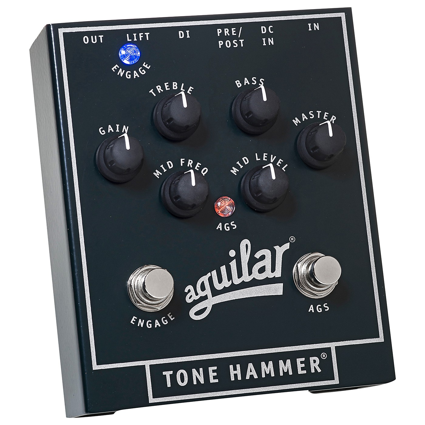 Aguilar Tone Hammer Preamp / Direct Box Bass Pedal thumbnail