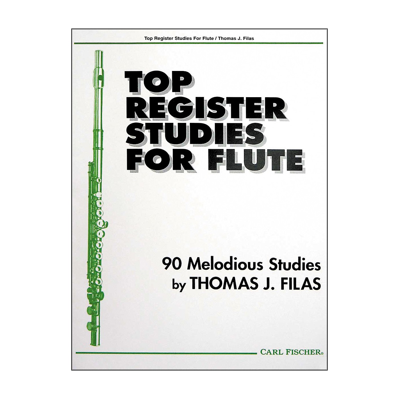Carl Fischer Top Register Studies For Flute thumbnail