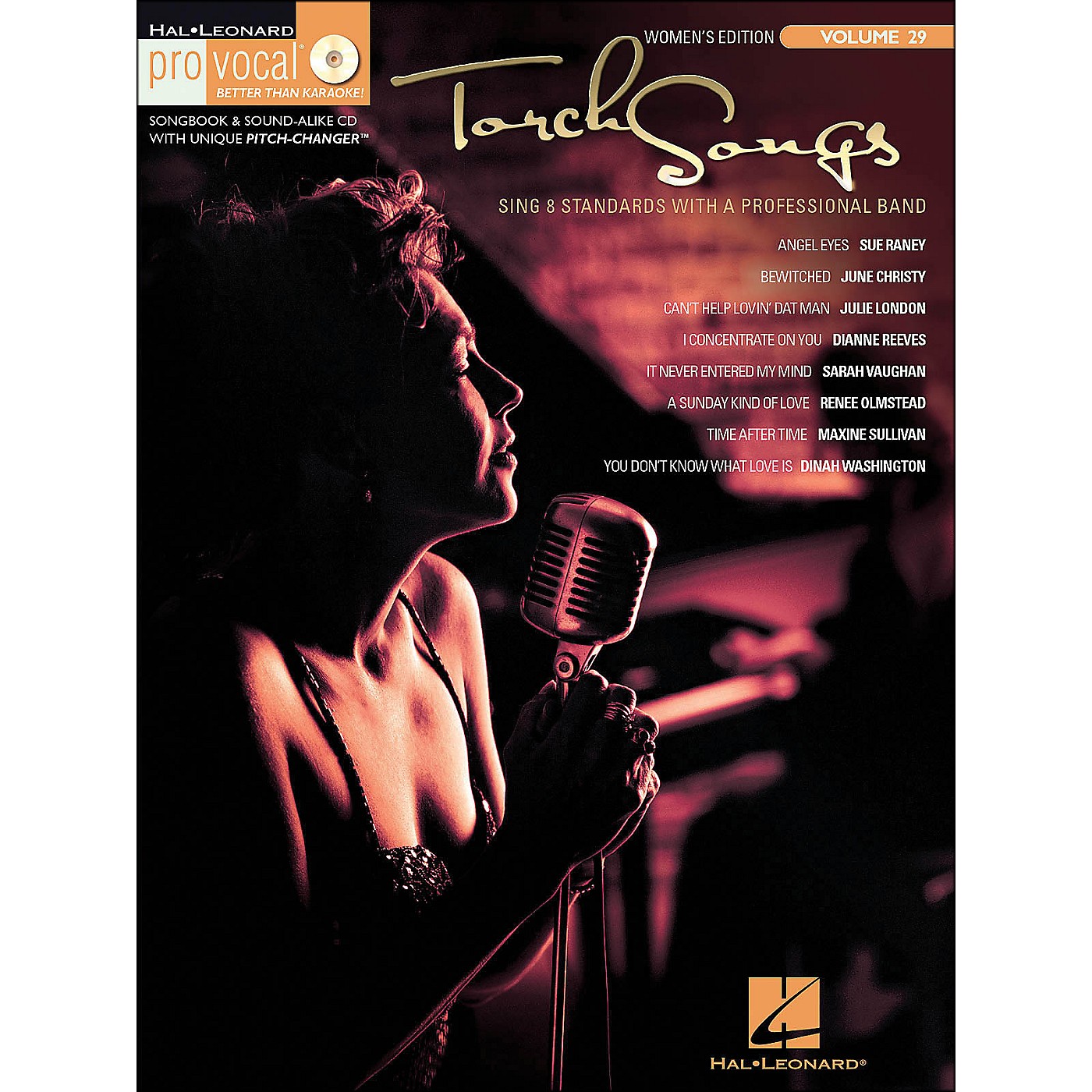 Hal Leonard Torch Songs Volume 29 Book/CD Women's Edition Pro Vocal Series thumbnail