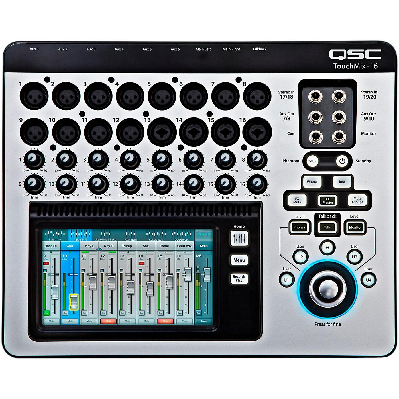 QSC TouchMix-16 16-Channel Compact Digital Mixer thumbnail