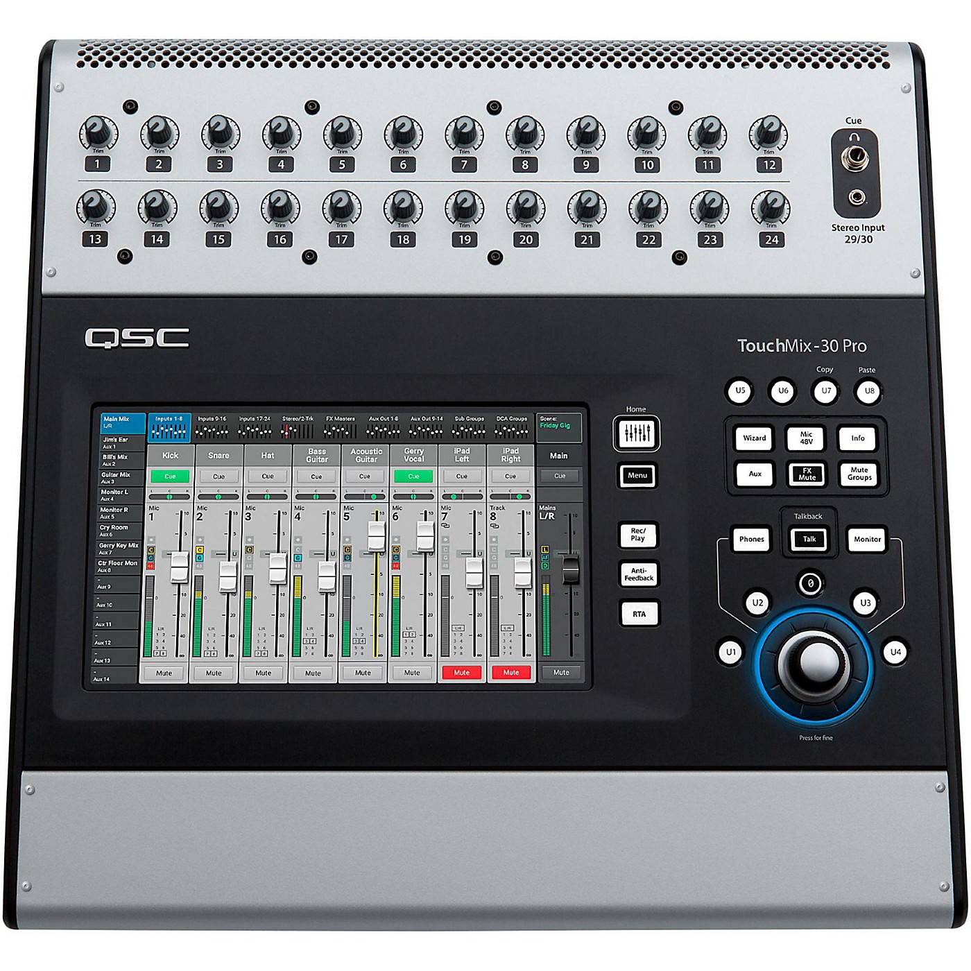 QSC TouchMix-30 Pro 32-Channel Digital Mixer thumbnail