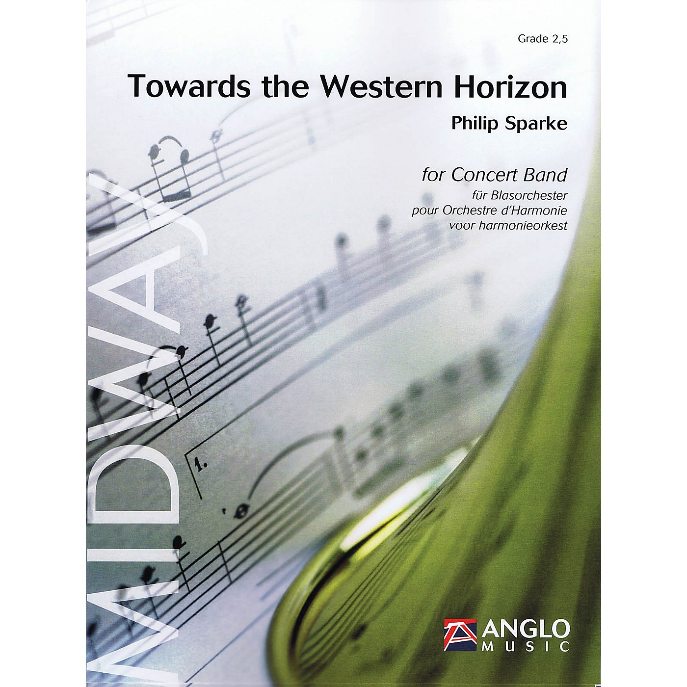 Anglo Music Press Towards the Western Horizon (Grade 3 - Score Only) Concert Band Level 3 Composed by Philip Sparke thumbnail