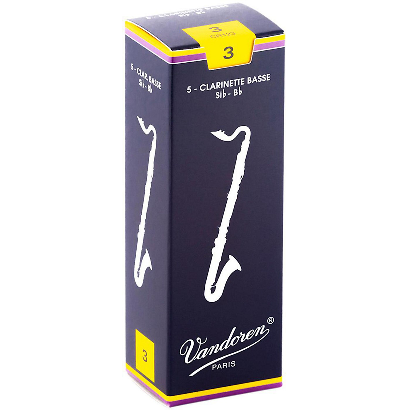 VANDOREN Reeds Clarinet Bb 1.5 Traditional 3 Pack