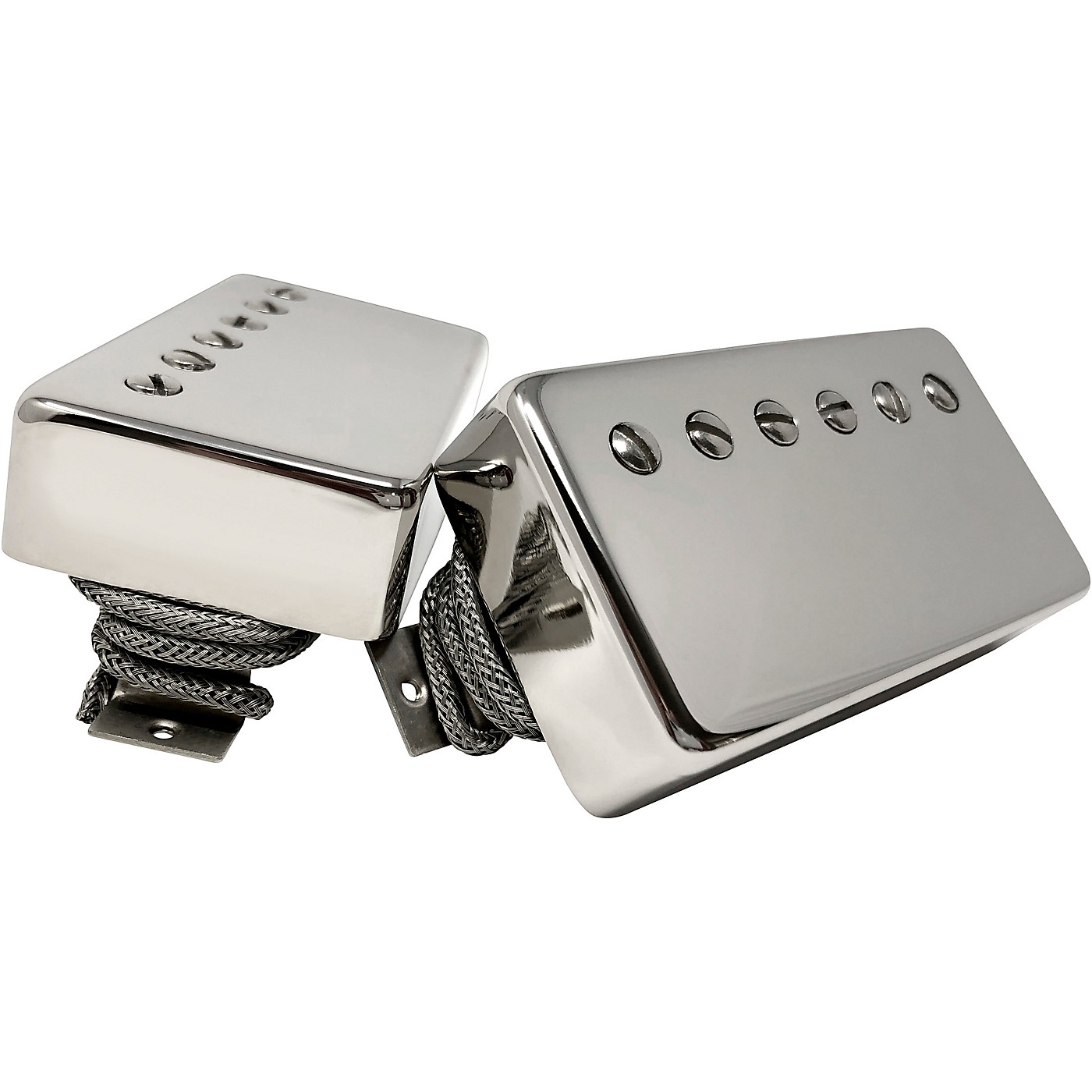 Sheptone Tribute PAF Style Humbucker Set with Nickel Covers thumbnail