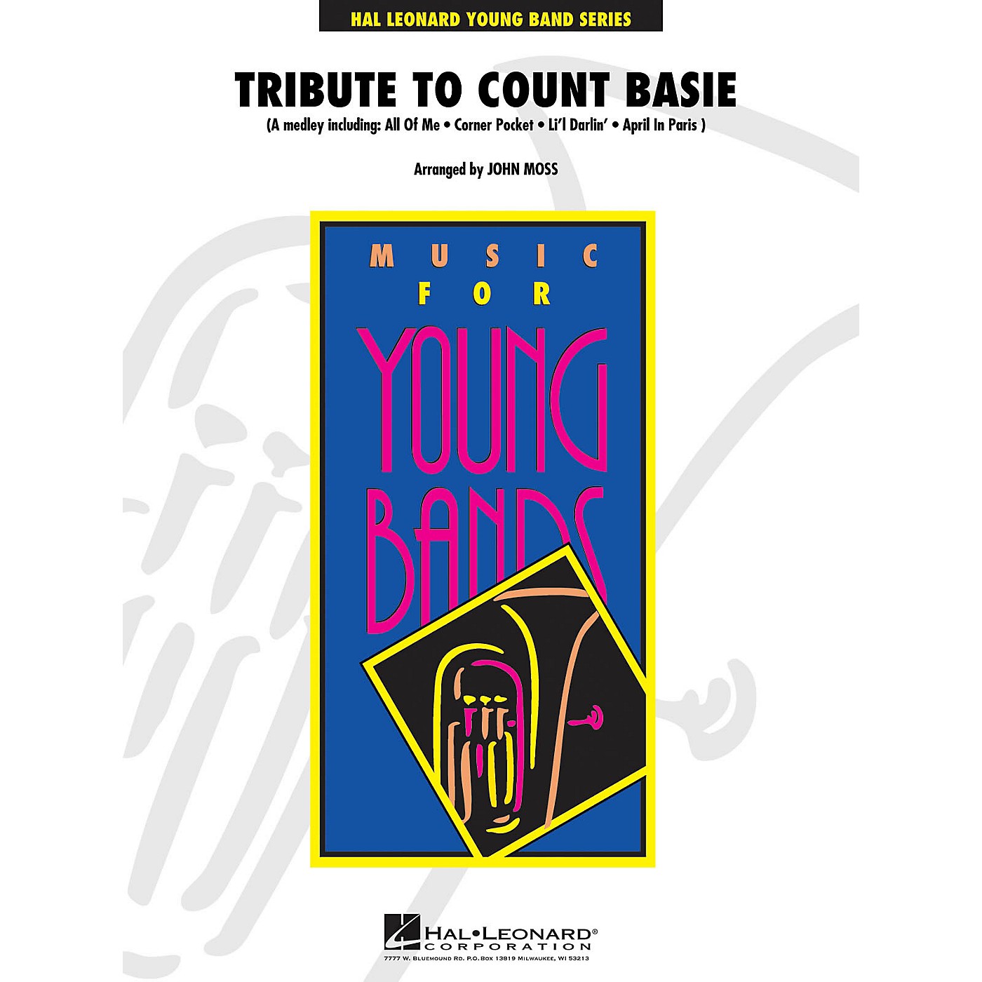 Hal Leonard Tribute to Count Basie - Young Concert Band Level 3 by John Moss thumbnail