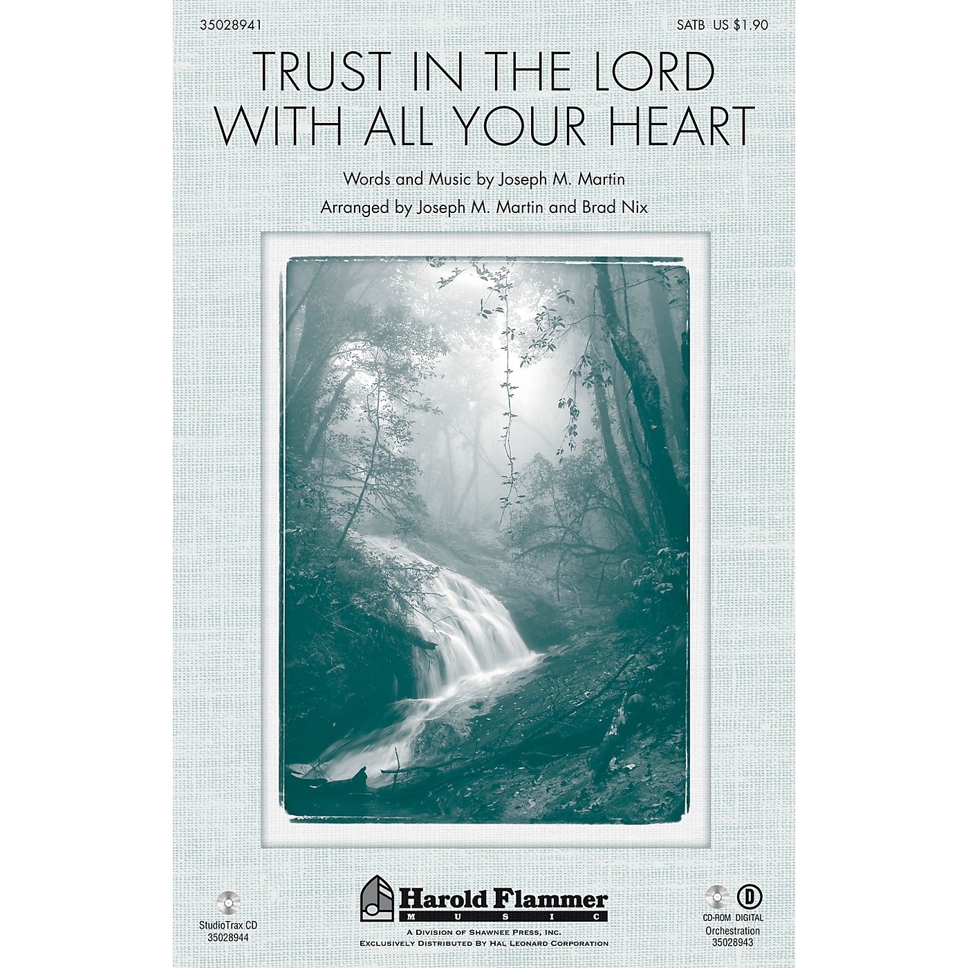 Shawnee Press Trust in the Lord with All Your Heart SATB arranged by Joseph M. Martin thumbnail