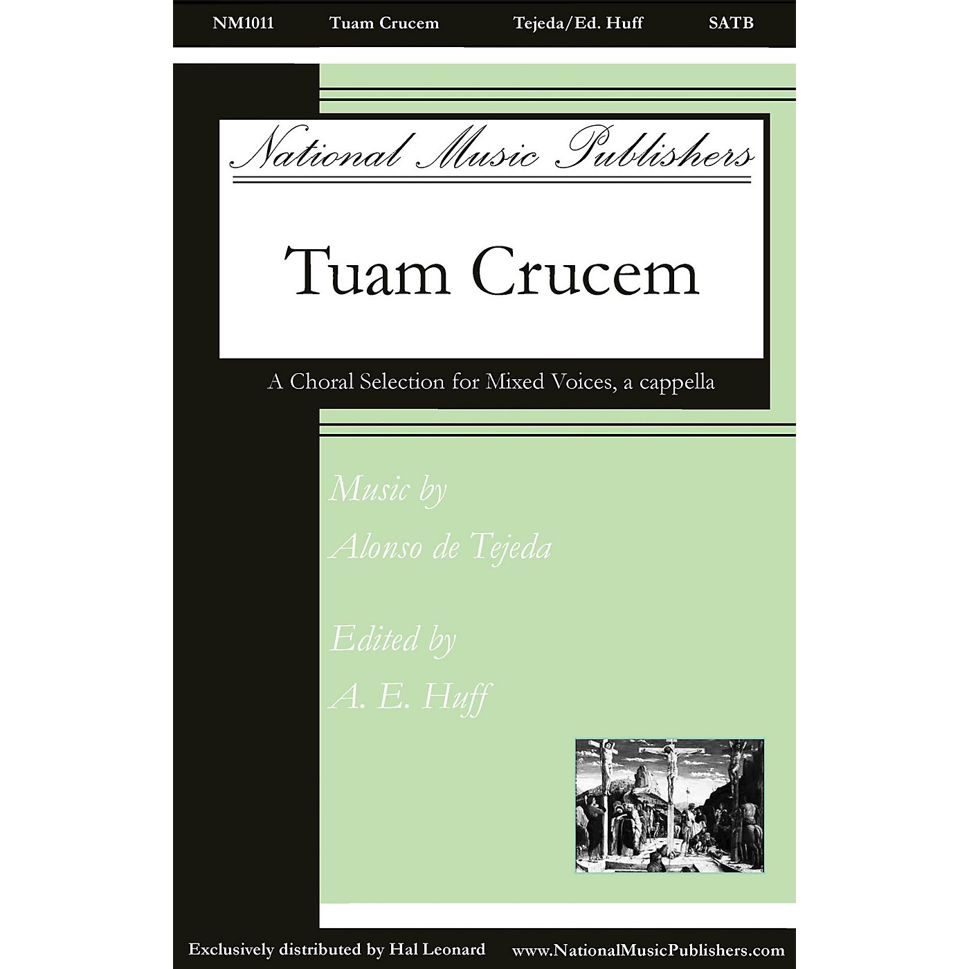 National Music Publishers Tuam Crucem SATB a cappella composed by Alonso de Tejeda thumbnail