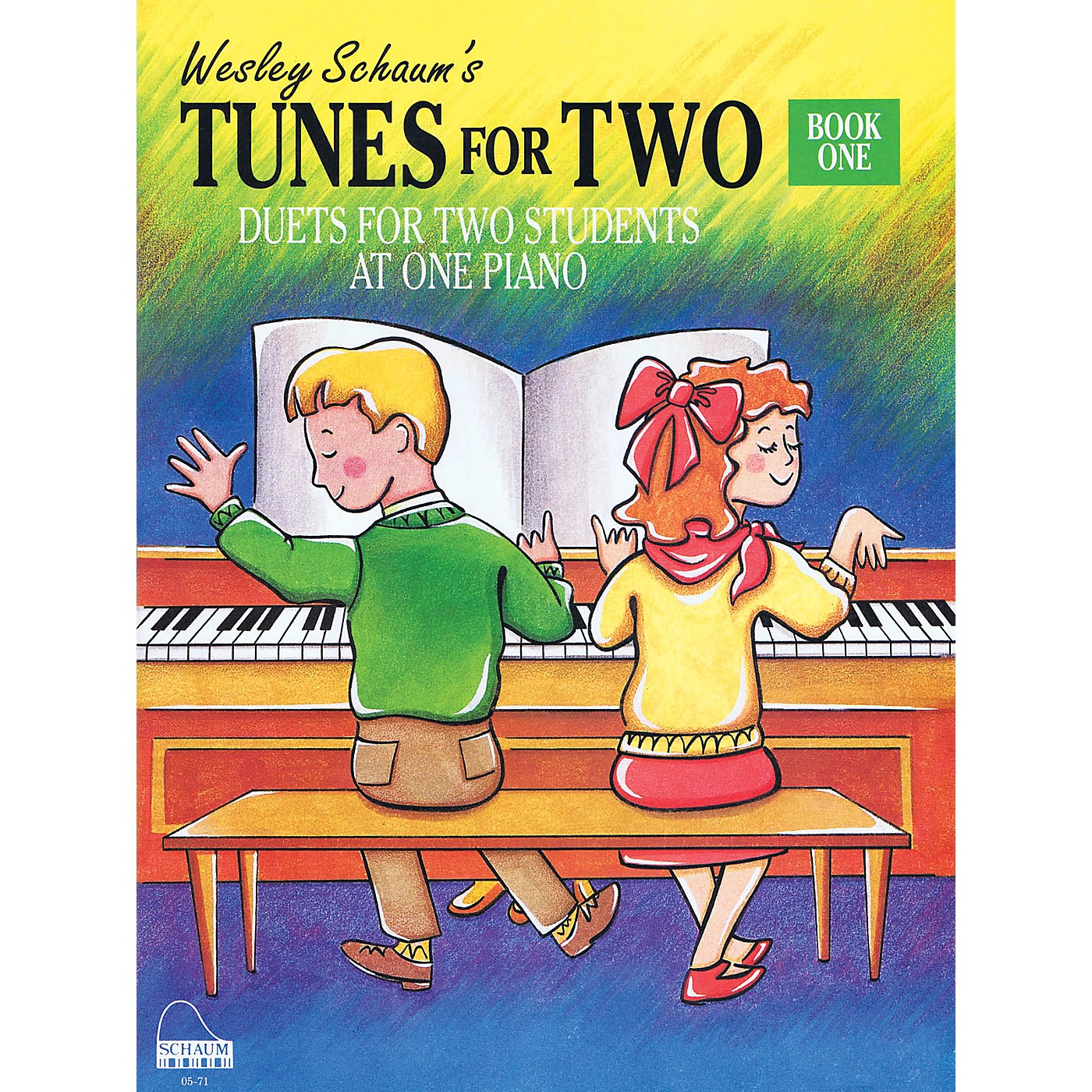 Schaum Tunes for Two - Book 1 Educational Piano Book (Level Elem) thumbnail