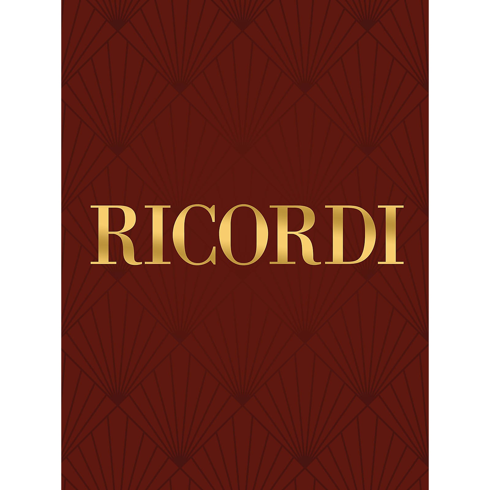 Ricordi Ricordi Turandot (Vocal Score) Vocal Score Series Composed by  Giacomo Puccini