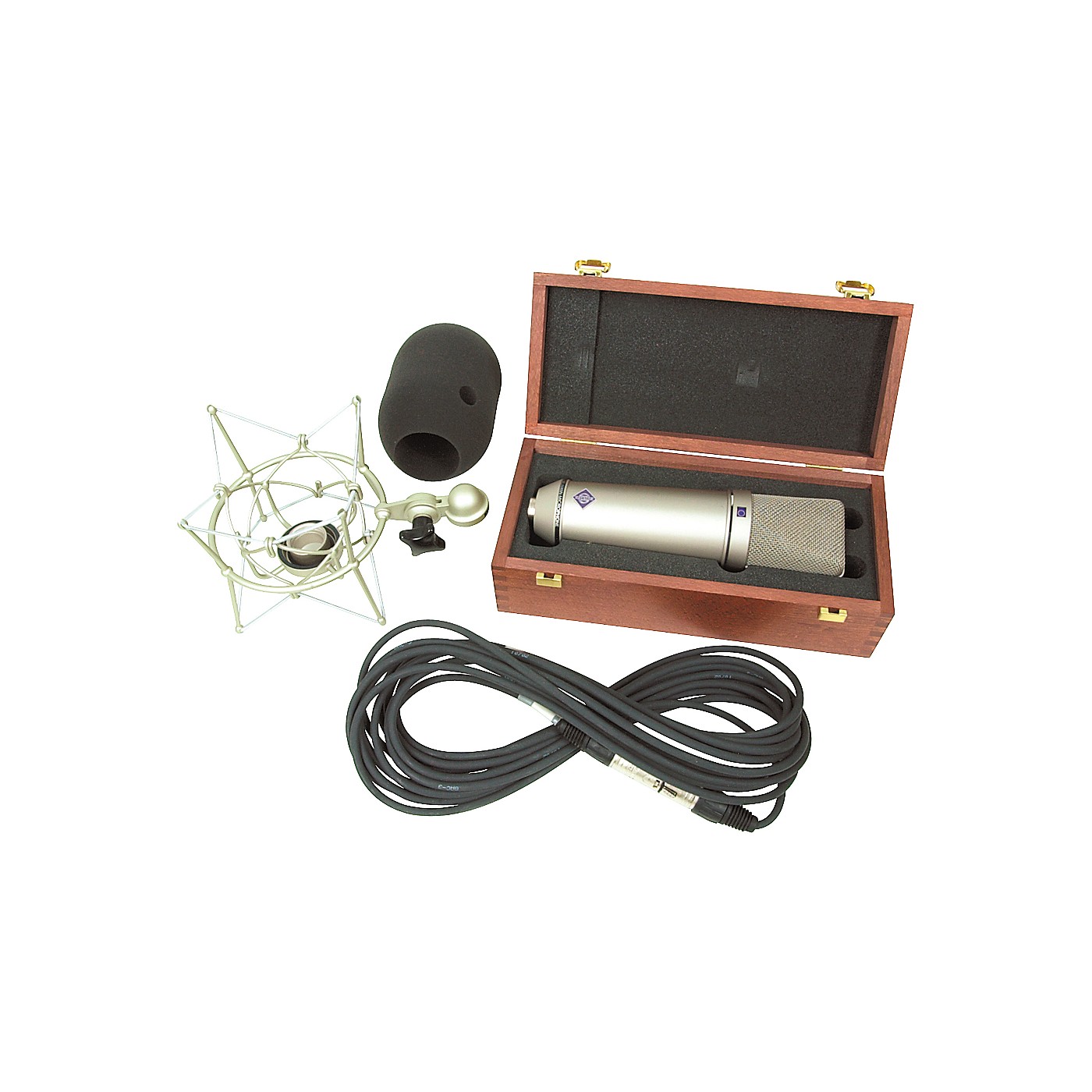 Neumann U 87 Ai Shockmount Set Z Microphone With Box thumbnail