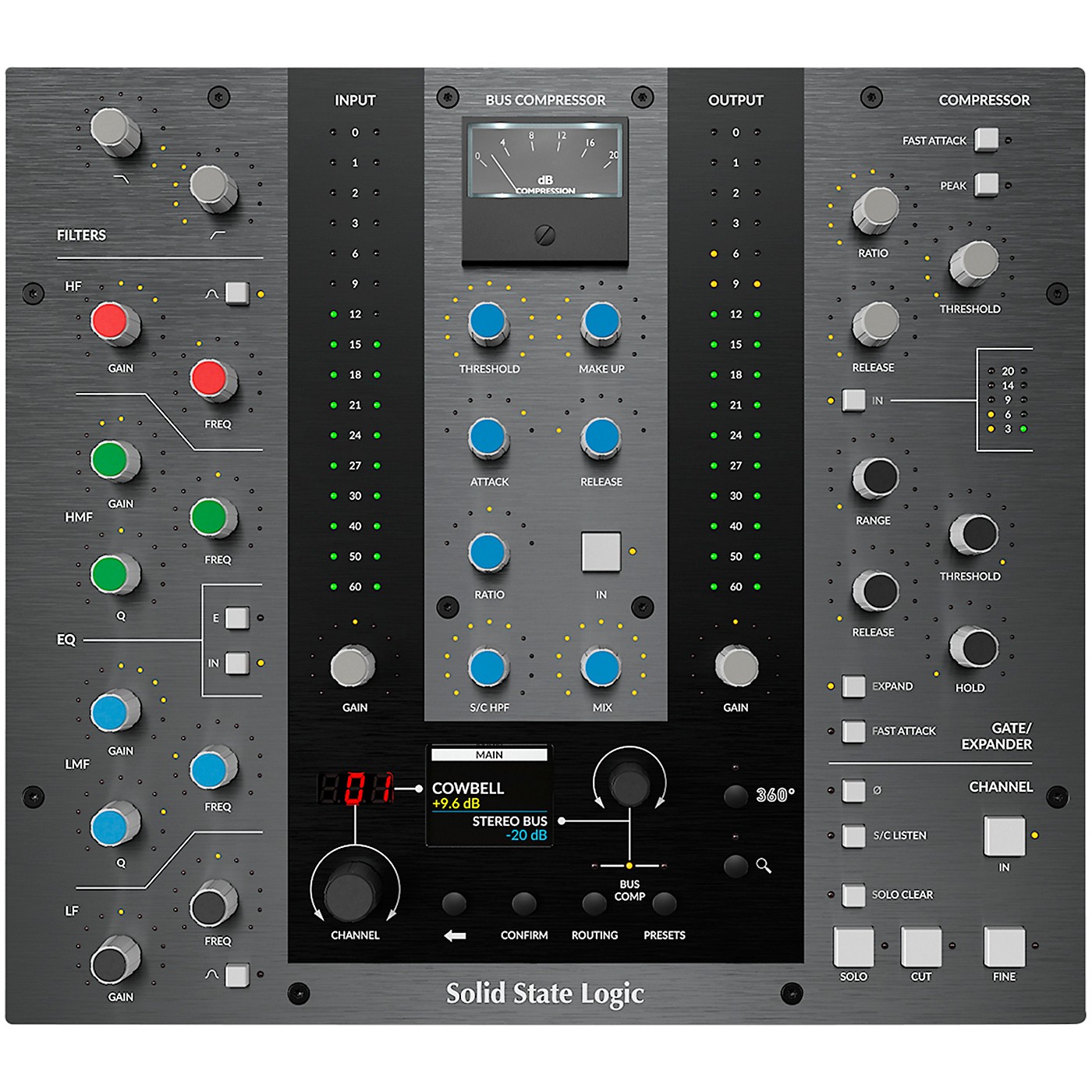 Solid State Logic UC1 Channel Strip and Bus Compressor Control Surface thumbnail
