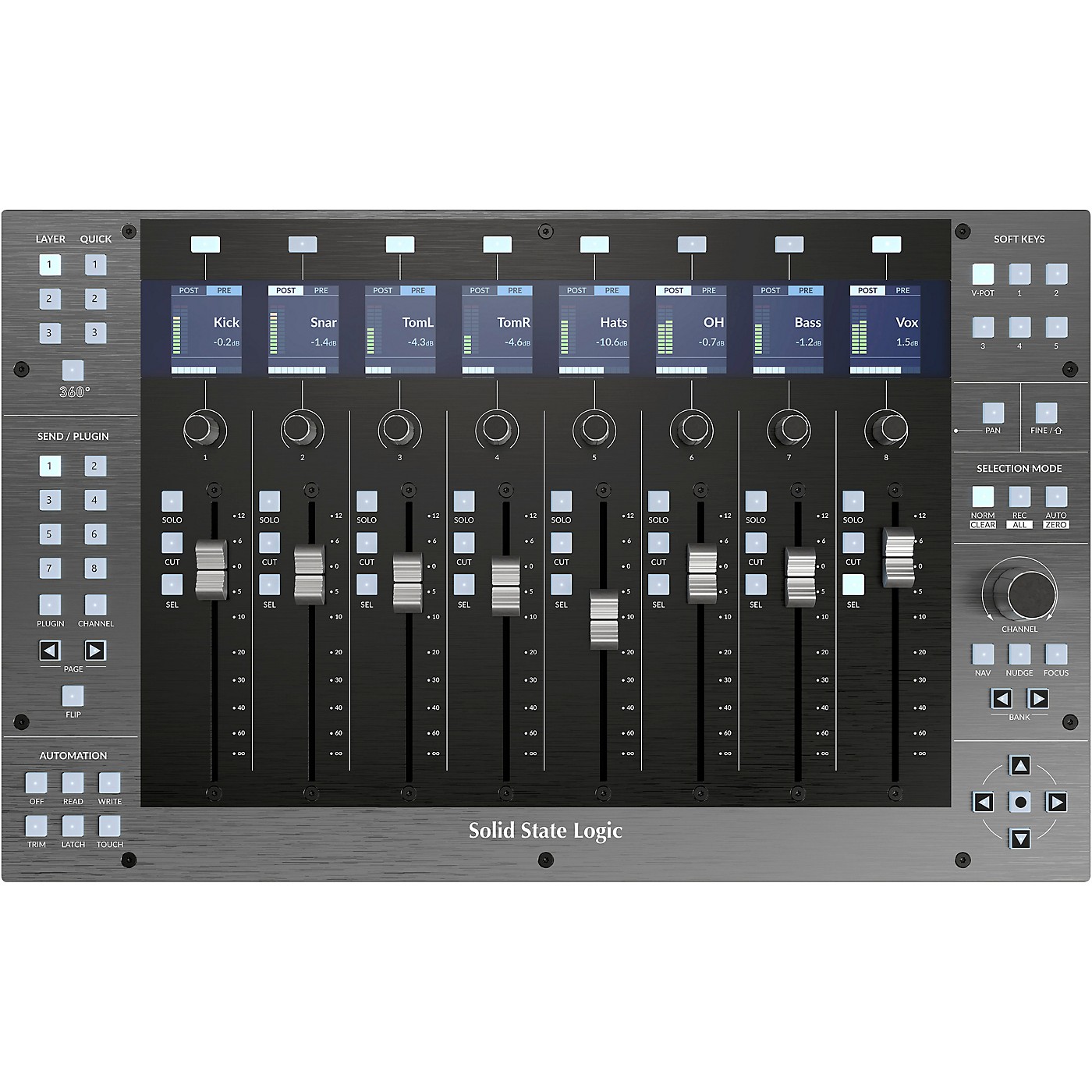 Solid State Logic UF8 DAW Control Surface thumbnail