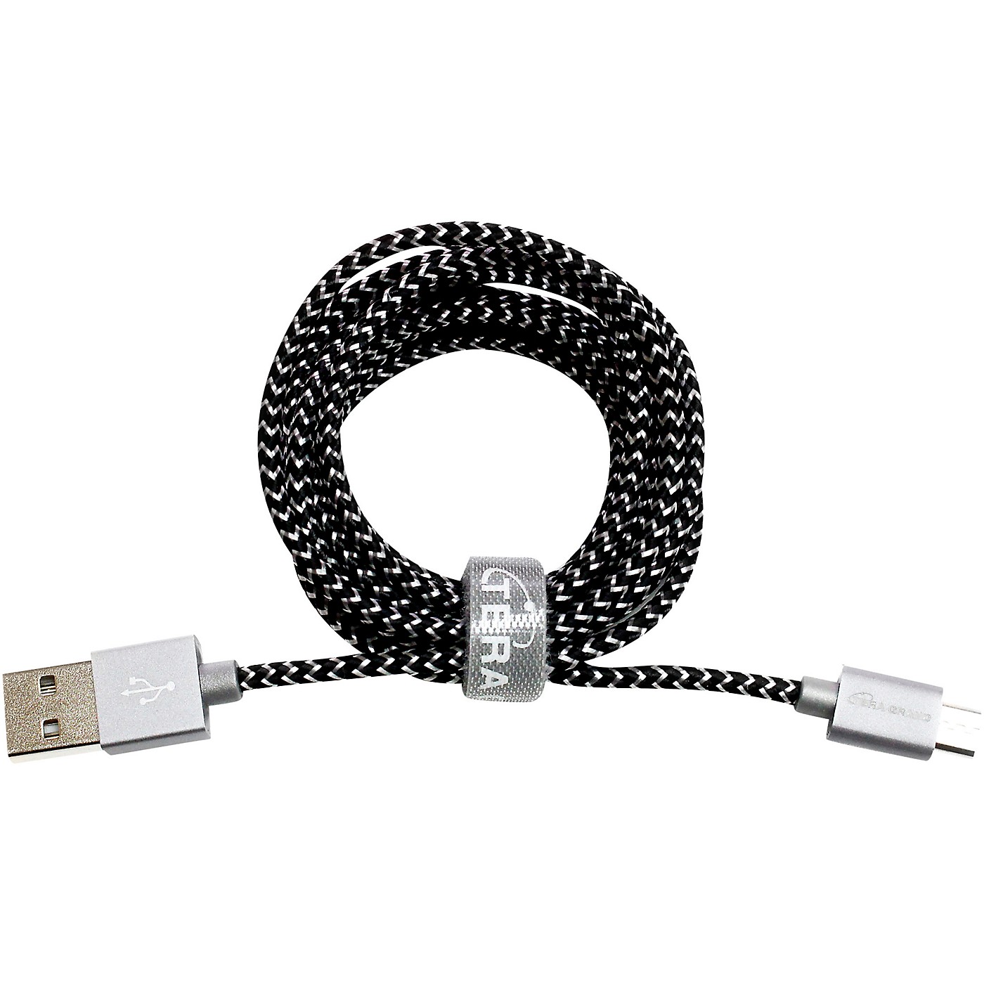 Tera Grand USB 2.0 A to Micro B Braided Cable thumbnail
