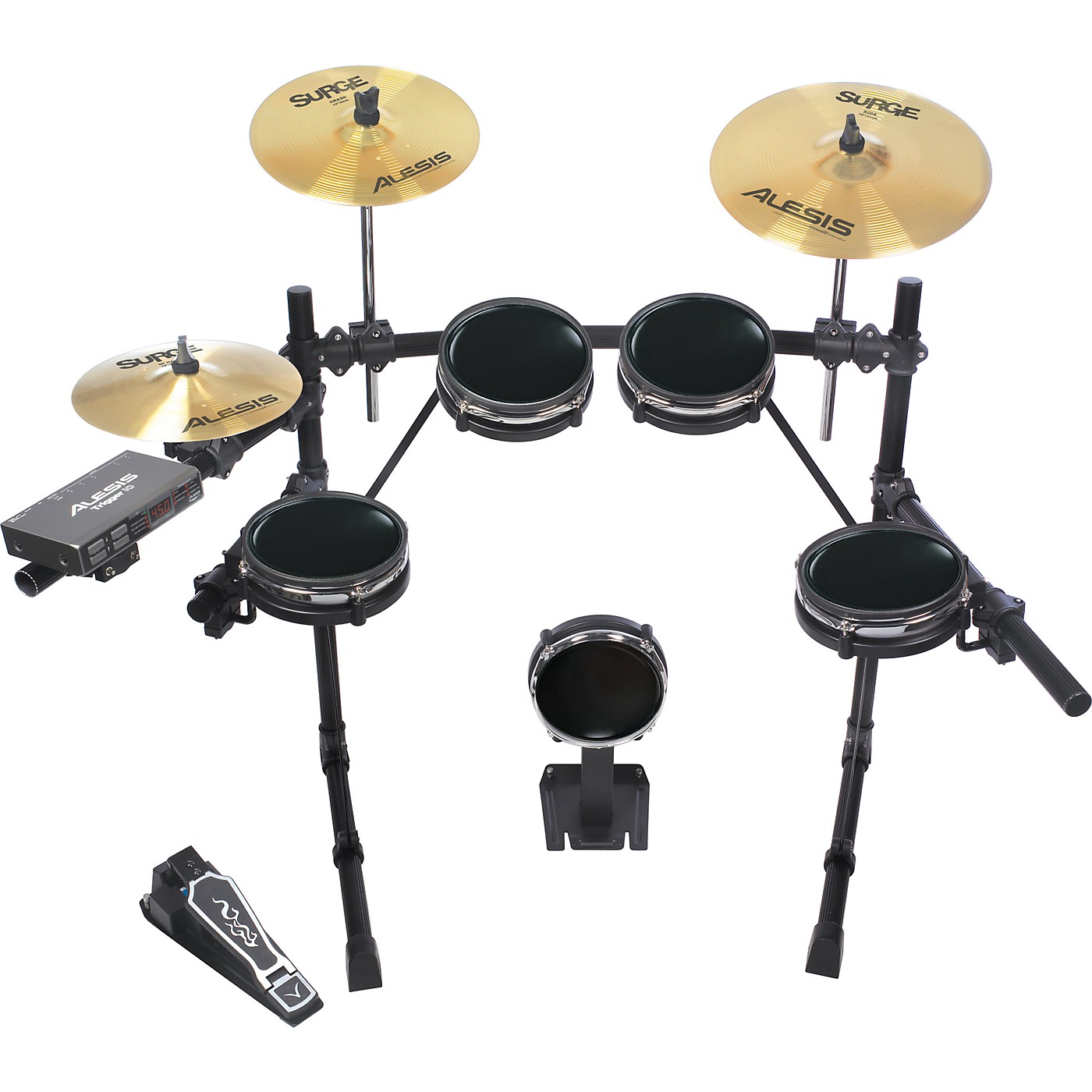 Alesis USB Pro Electronic Drum Set with Surge Cymbals Woodwind