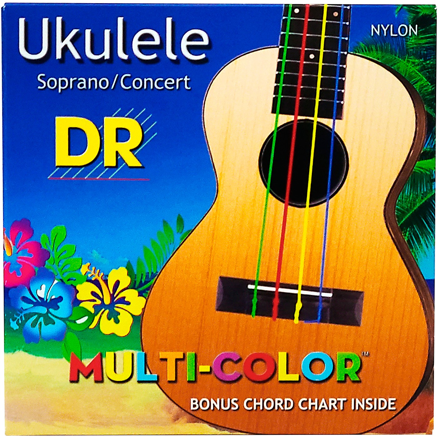 DR Strings Ukulele Multi-Color Soprano Concert Strings thumbnail