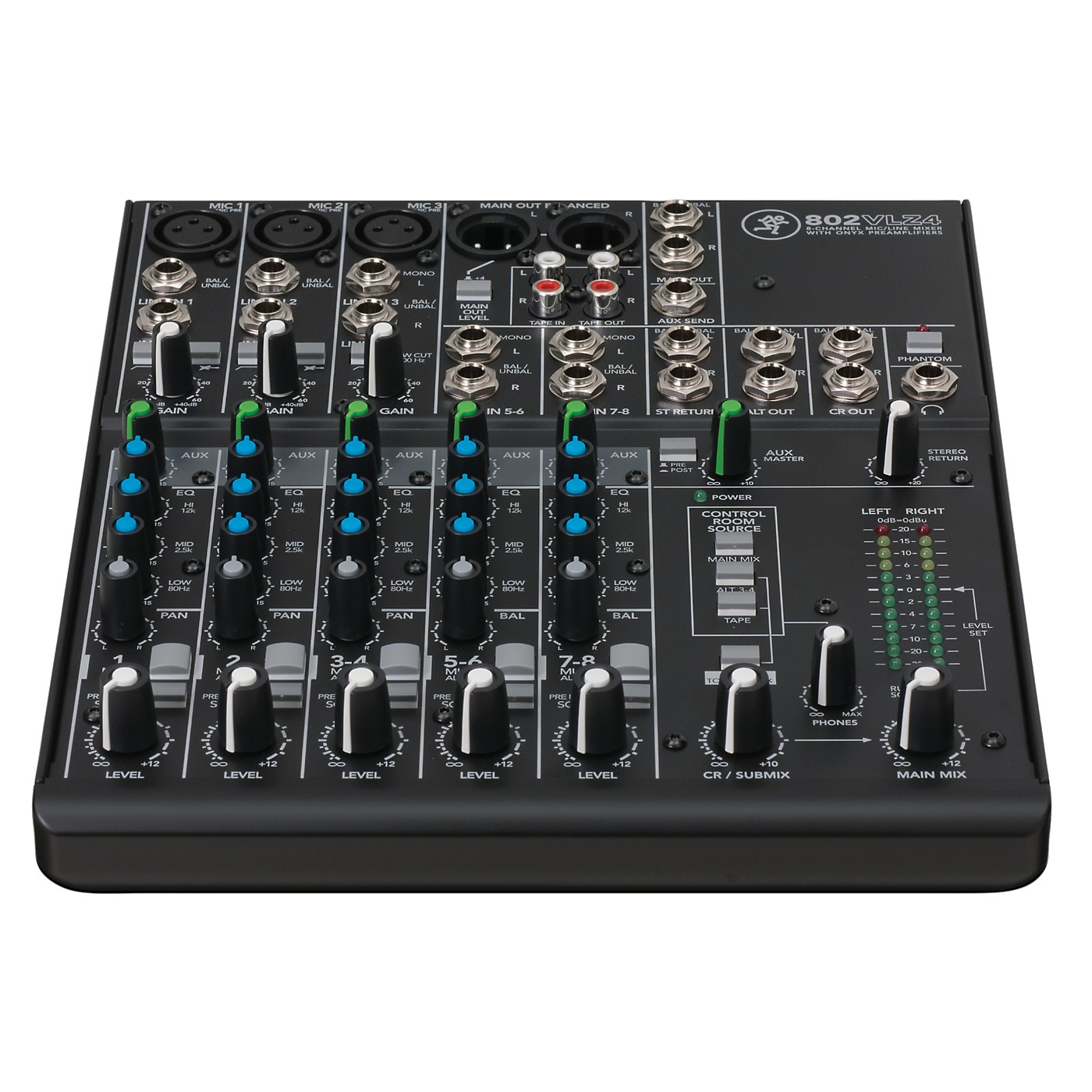 Mackie VLZ4 Series 802VLZ4 8-Channel Ultra Compact Mixer thumbnail