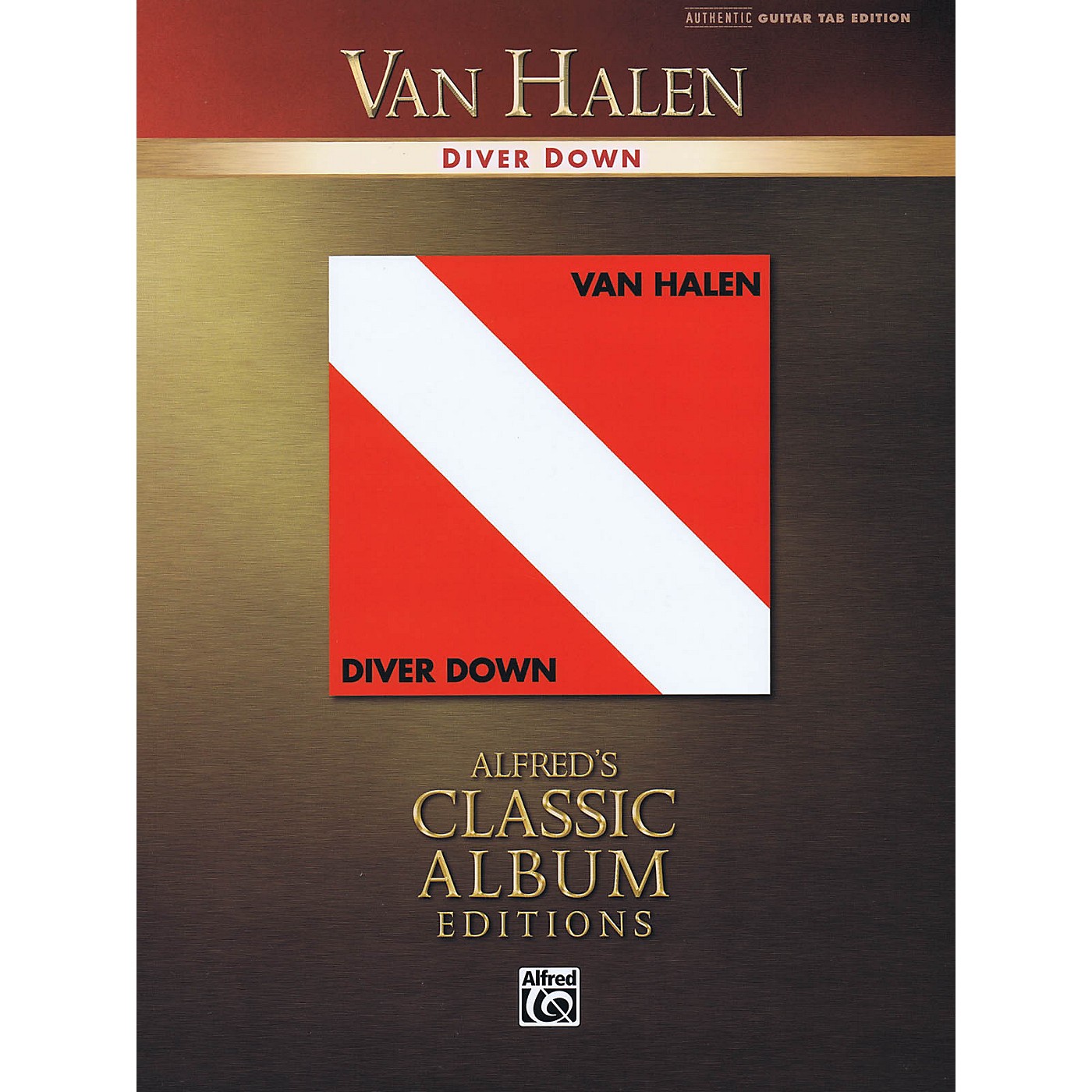 Alfred Van Halen - Diver Down Guitar Recorded Version Series Softcover Performed by Van Halen thumbnail