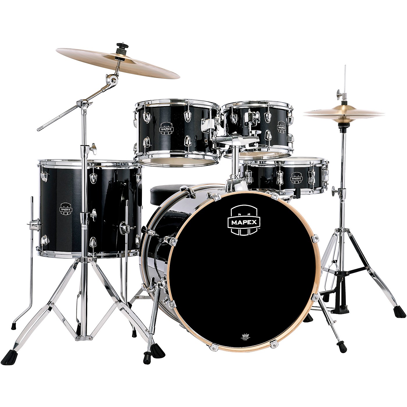 Mapex Venus 5-Piece Rock Drum Set With Hardware and Cymbals thumbnail