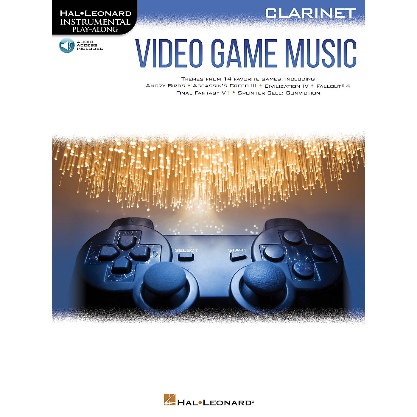 Hal Leonard Video Game Music for Clarinet Instrumental Play-Along Book/Audio Online thumbnail