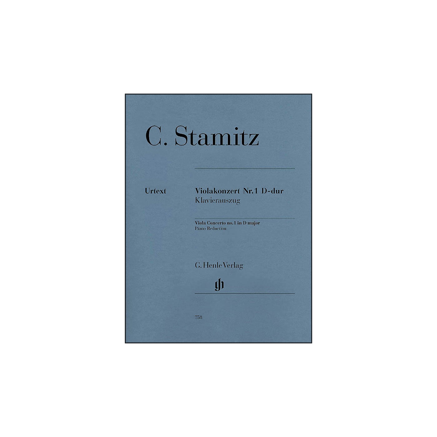 G. Henle Verlag Viola Concerto No. 1 D Major By Stamitz thumbnail