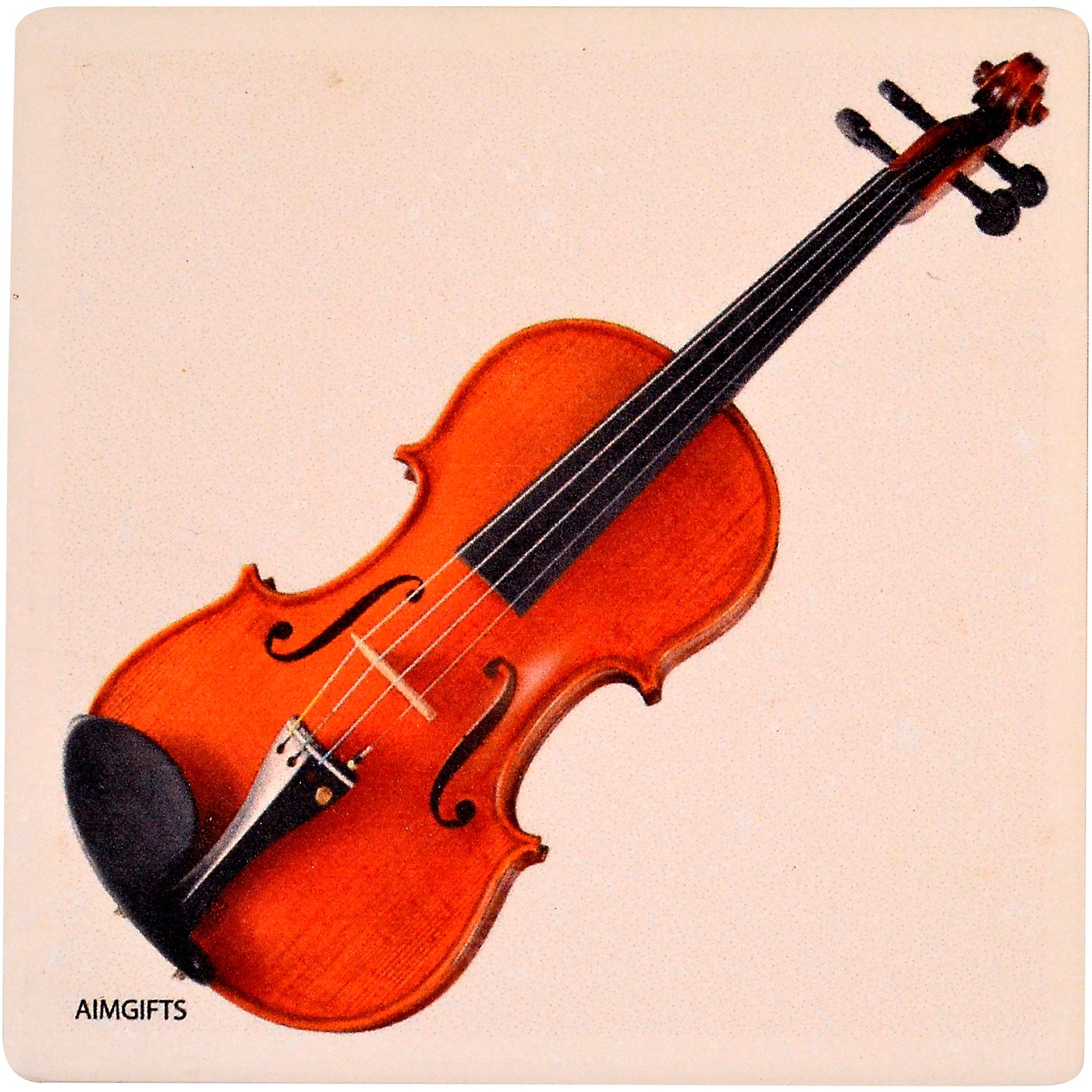 AIM Violin Stone Coaster thumbnail