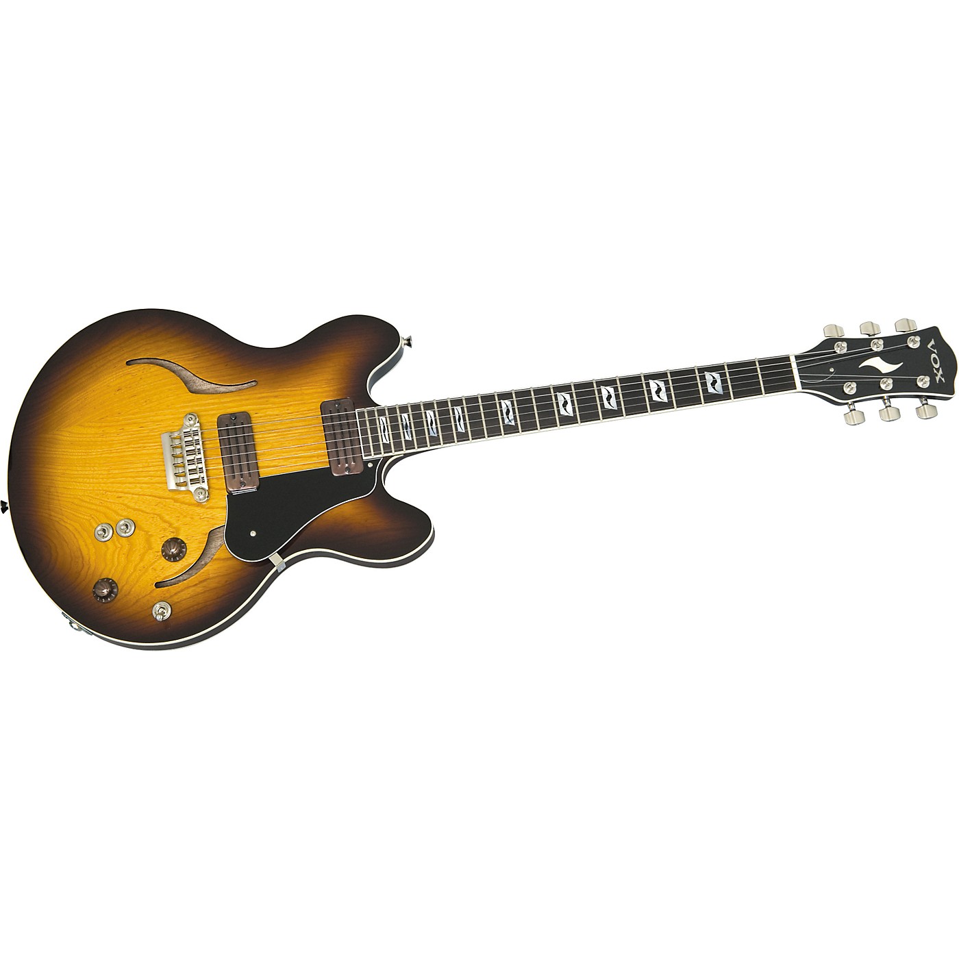 VOX Virage DoubleCut SemiHollowbody Electric Guitar Woodwind